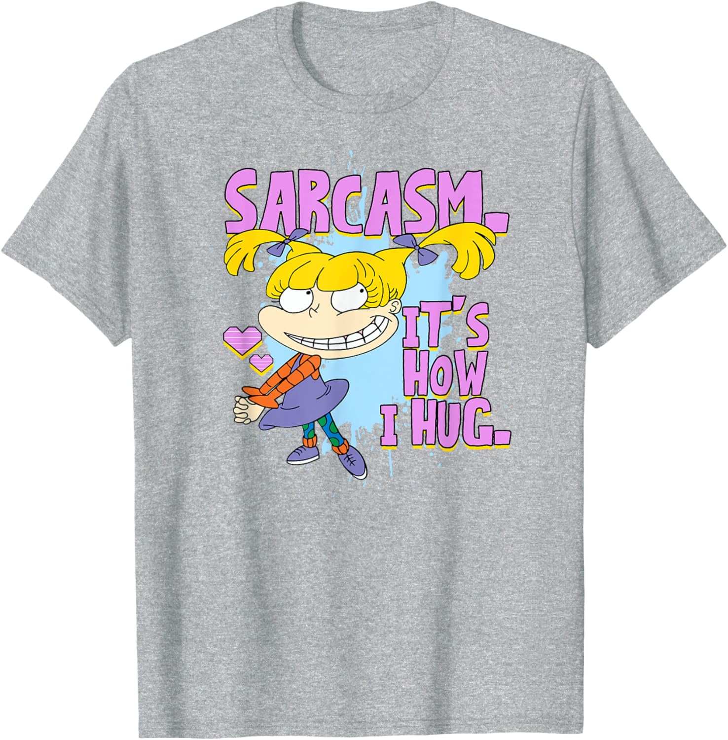 Mademark x Rugrats Angelica Sarcasm T-Shirt for Fun-Loving Fans - 13