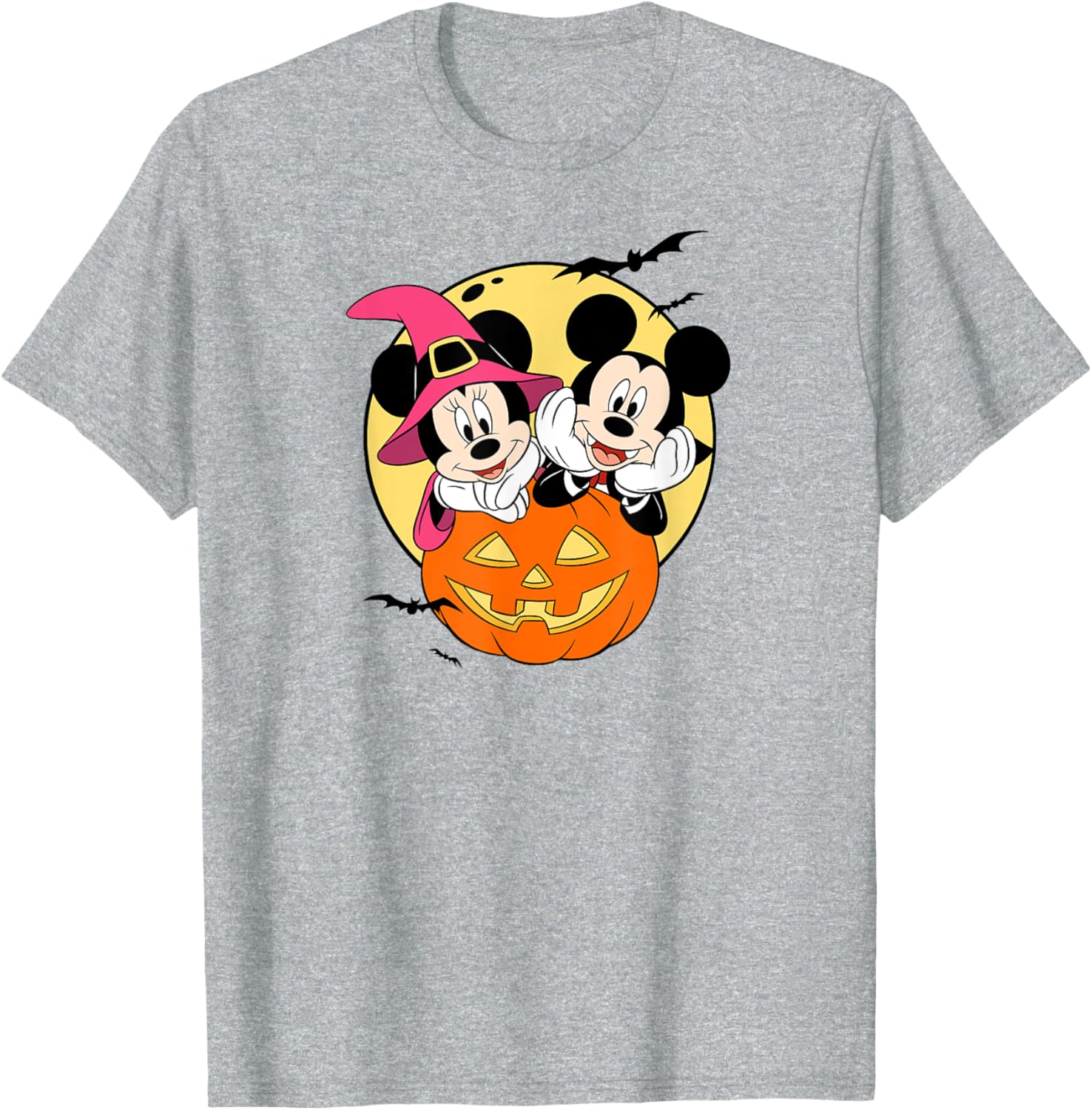 Adorable Disney Mickey and Minnie Halloween T-Shirt for Kids and Adults - 6