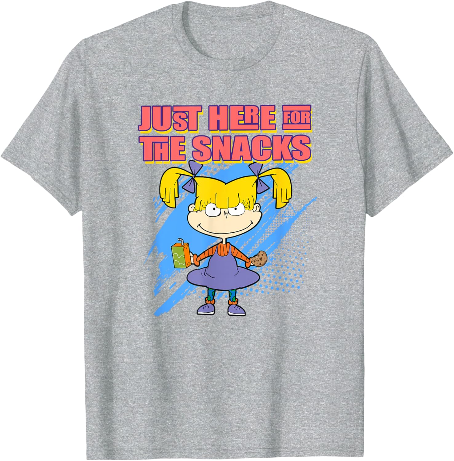 Mademark x Rugrats Angelica T-Shirt Just Here for the Snacks Apparel - 2