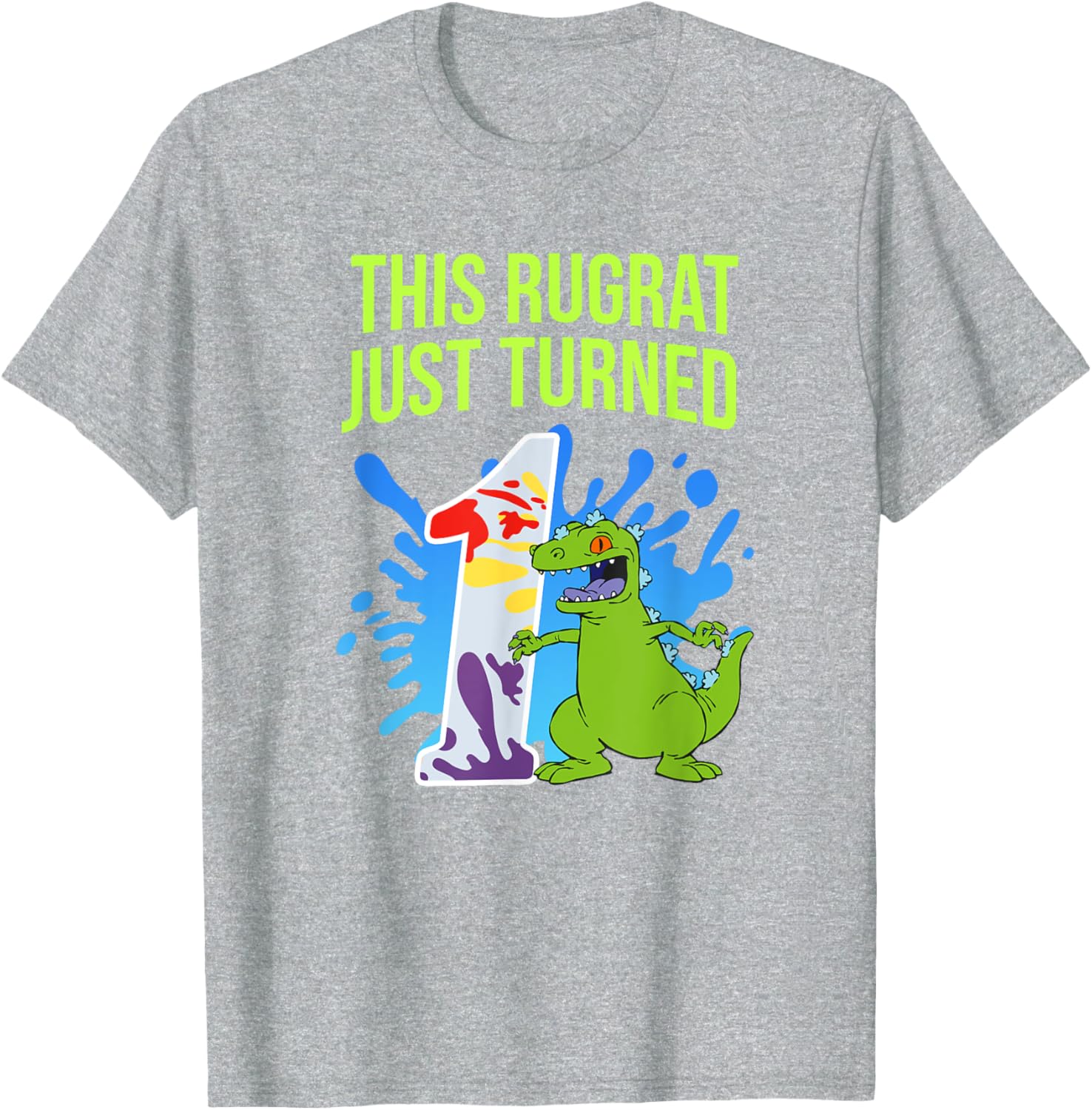 Mademark x Rugrats 1st Birthday T-Shirt for Kids Fun Celebration Wear - 5