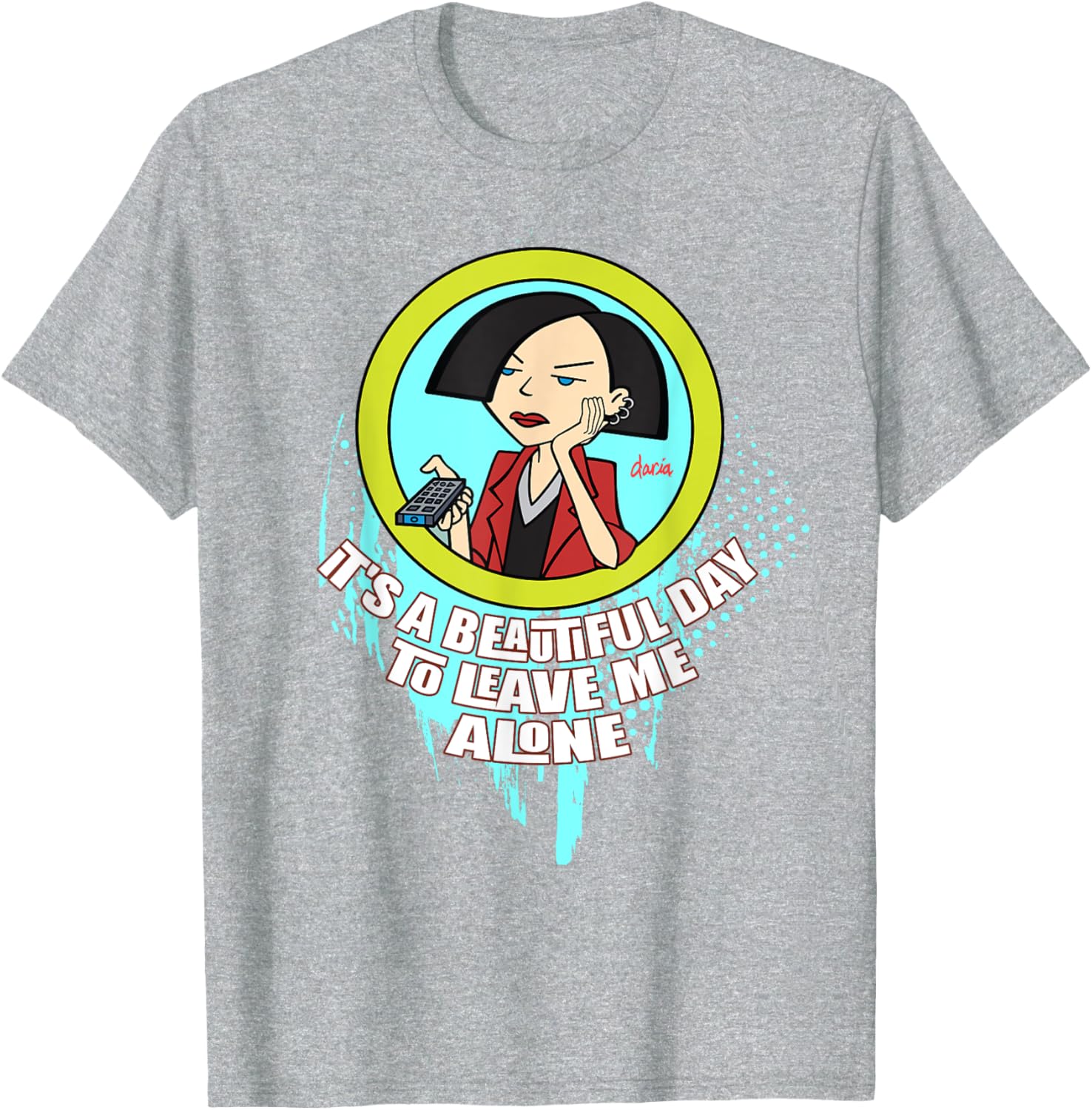 Mademark x Daria It's a Beautiful Day To Leave Me Alone T-Shirt - 2