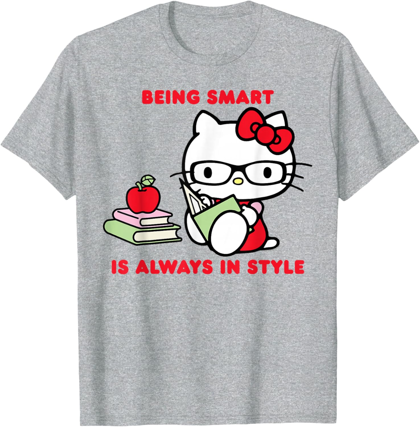 Hello Kitty Smart Is Always In Style Student T-Shirt for Kids - 15