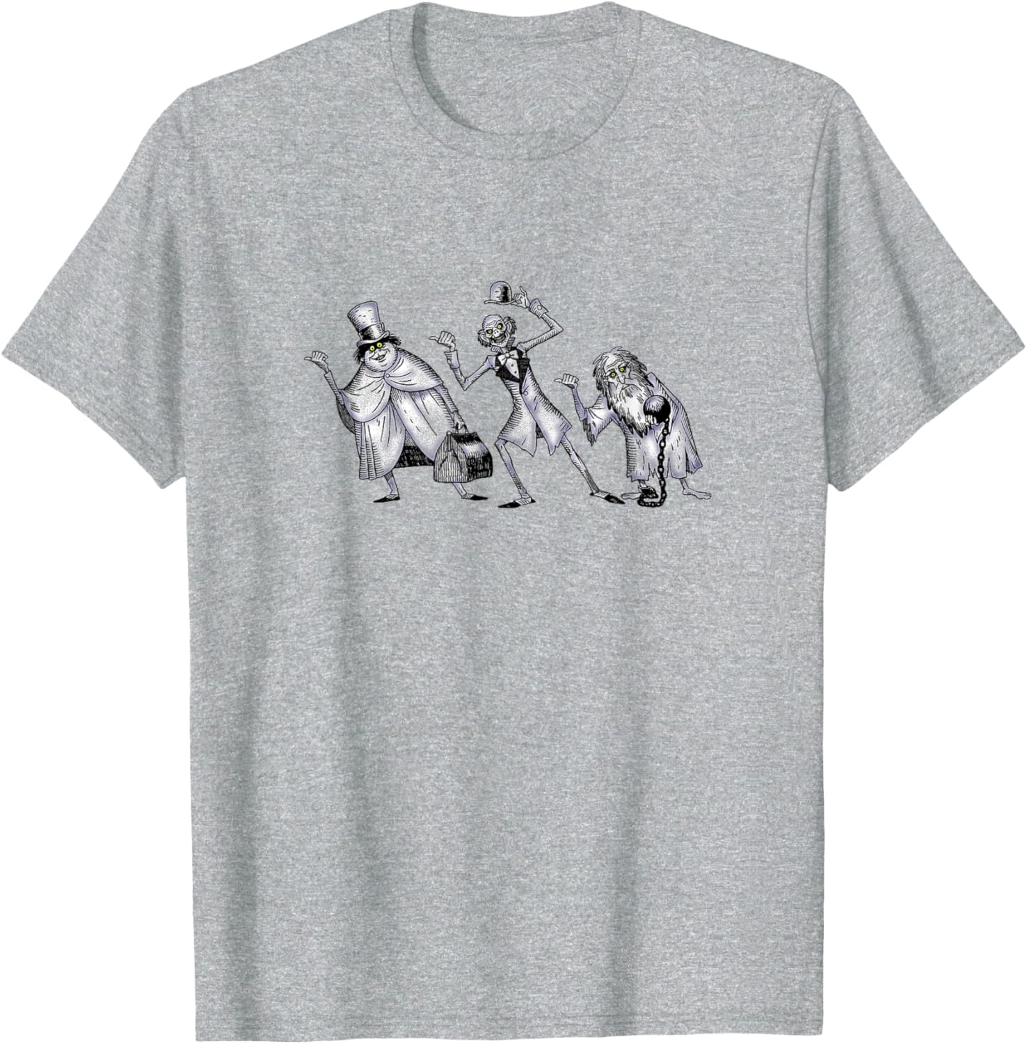 Haunted Mansion Hitchhiking Ghosts T-Shirt Fun Apparel for Fans - 12