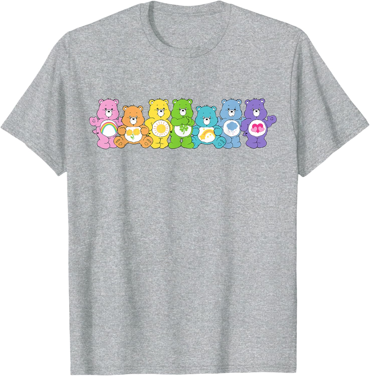 Care Bears Rainbow Kingdom Original Bears T-Shirt for Kids and Adults - 11
