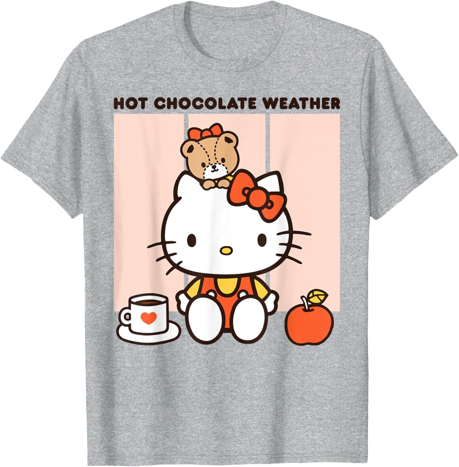Hello Kitty Hot Chocolate Weather T-Shirt for Cozy Winter Style - 11