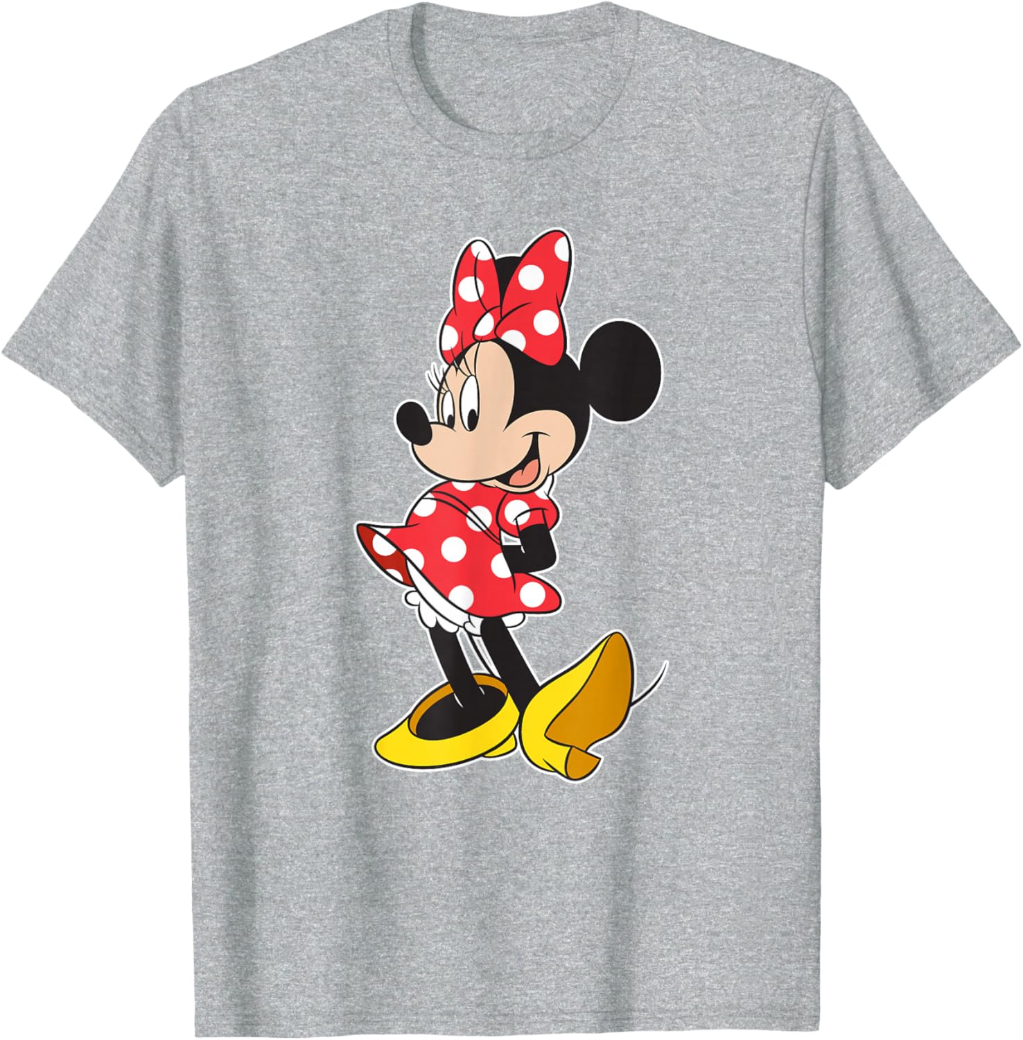 Cute Disney Minnie Mouse Classic Pose T-Shirt for Kids and Adults - 20