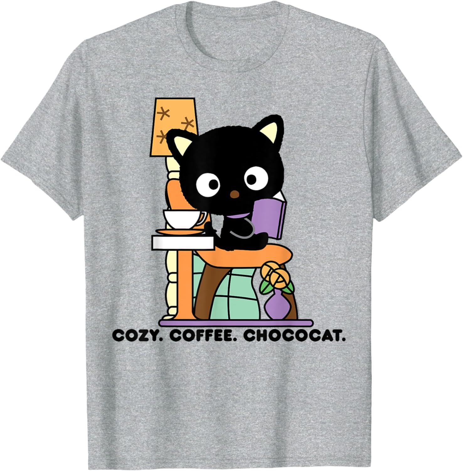 Chococat Cozy Coffee Cafe T-Shirt for Everyone - Fun & Stylish Design - 19