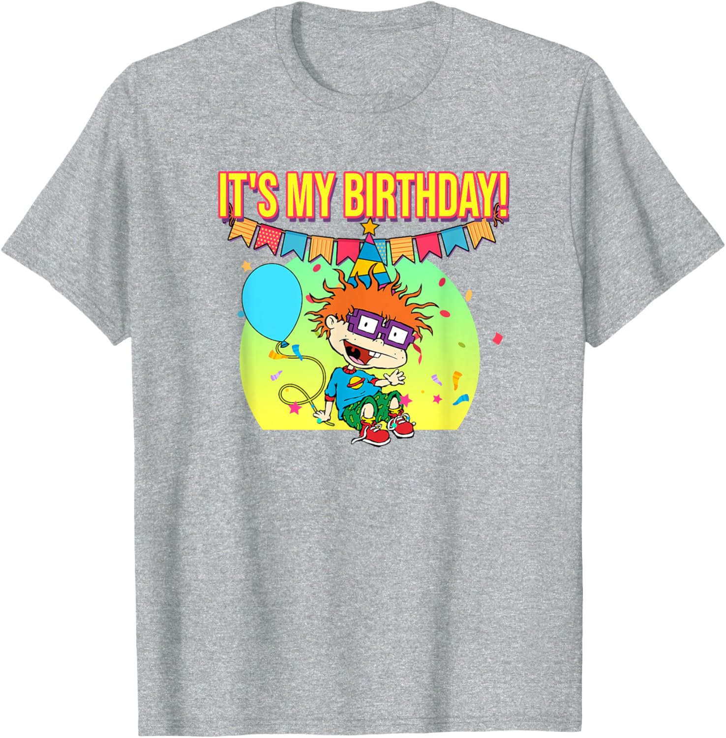 Mademark Rugrats Chuckie Finster Birthday T-Shirt for Kids and Adults - 2