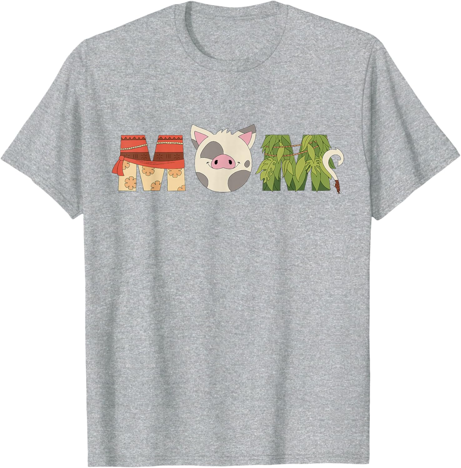 Disney Moana Best Mom T-Shirt featuring Pua and Maui for Mother's Day - 8