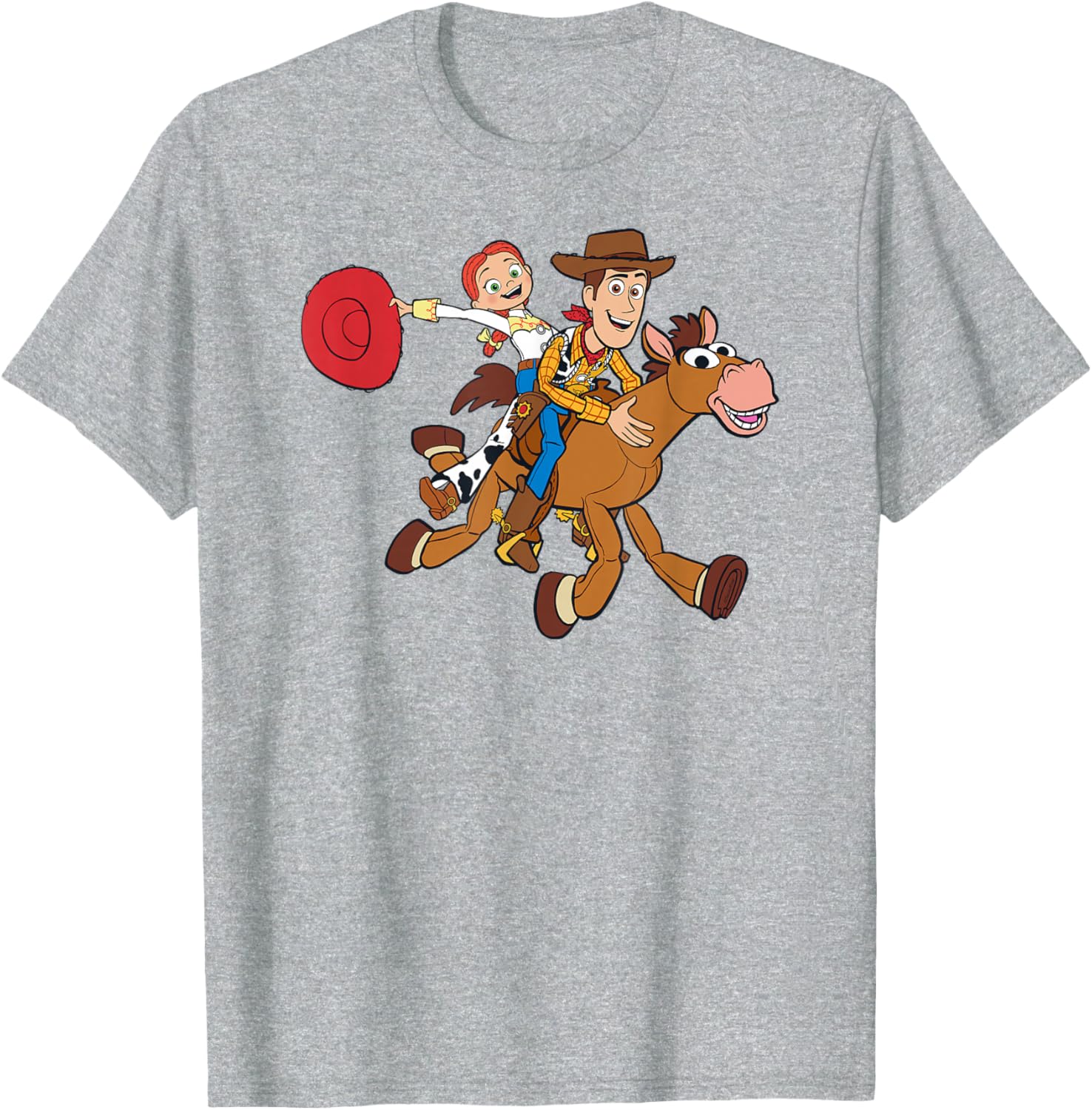 Toy Story Woody Jessie Bullseye T-Shirt Fun Kids Clothing Apparel - 8