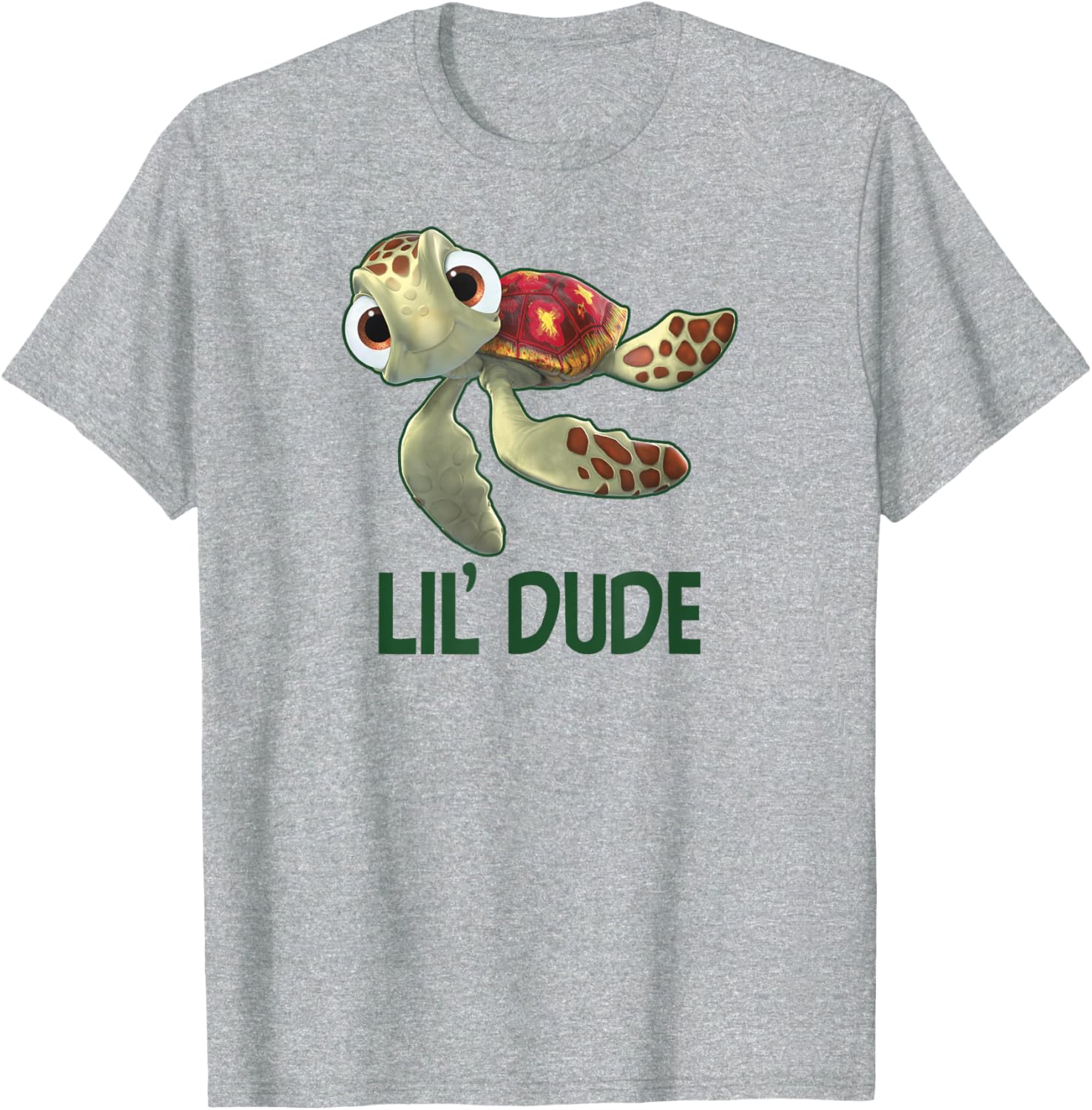 Disney Pixar Finding Nemo Lil' Dude Cool Son Big Chest Logo T-Shirt - 3