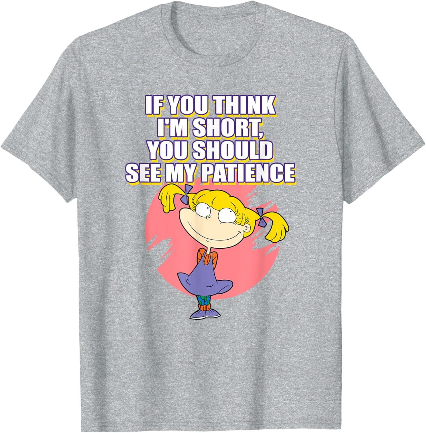 Mademark x Rugrats Angelica Patience T-Shirt for Trendy Kids Fashion - 2
