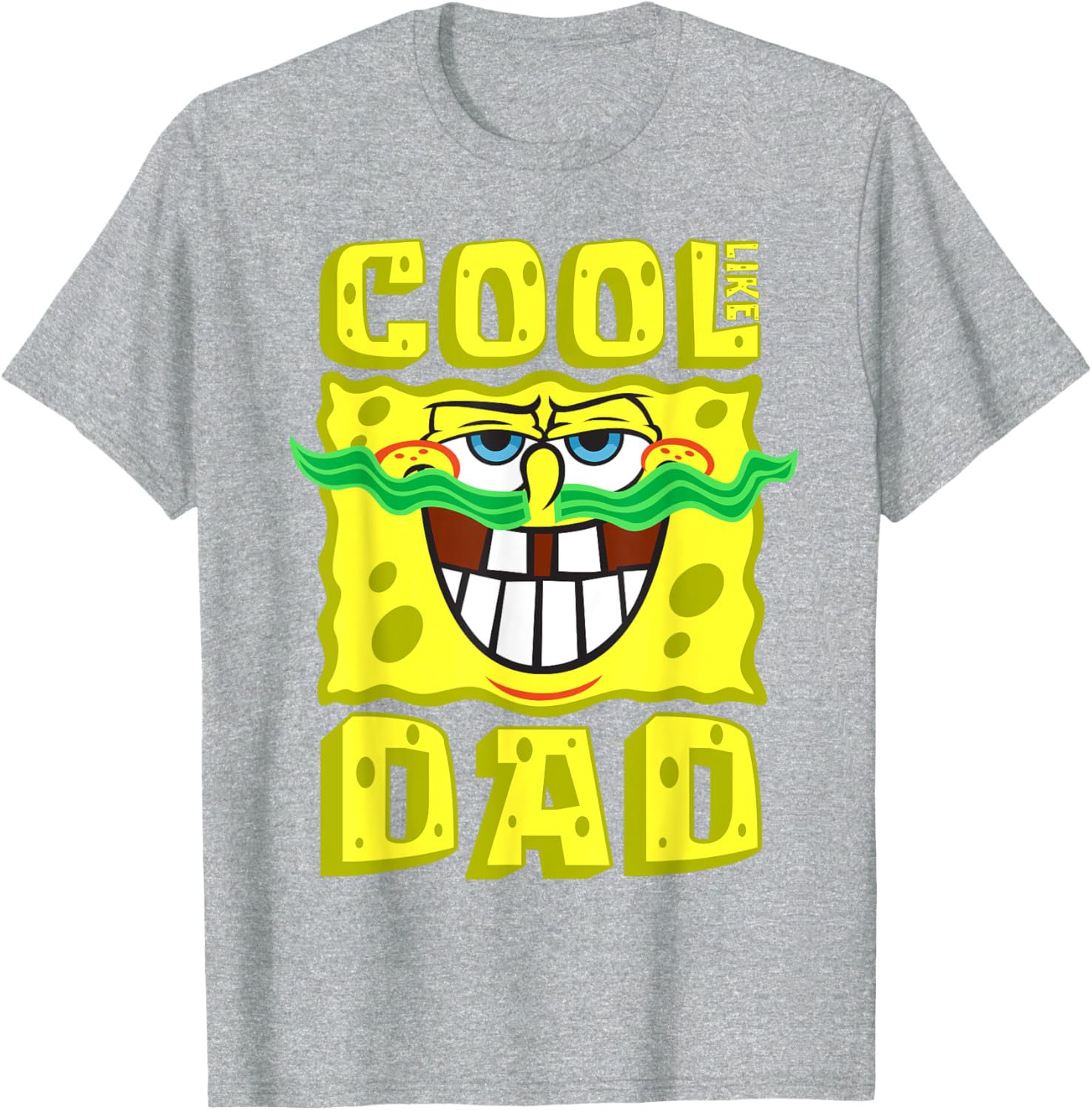 Mademark x SpongeBob SquarePants Matching Father Son Birthday T-Shirt - 4