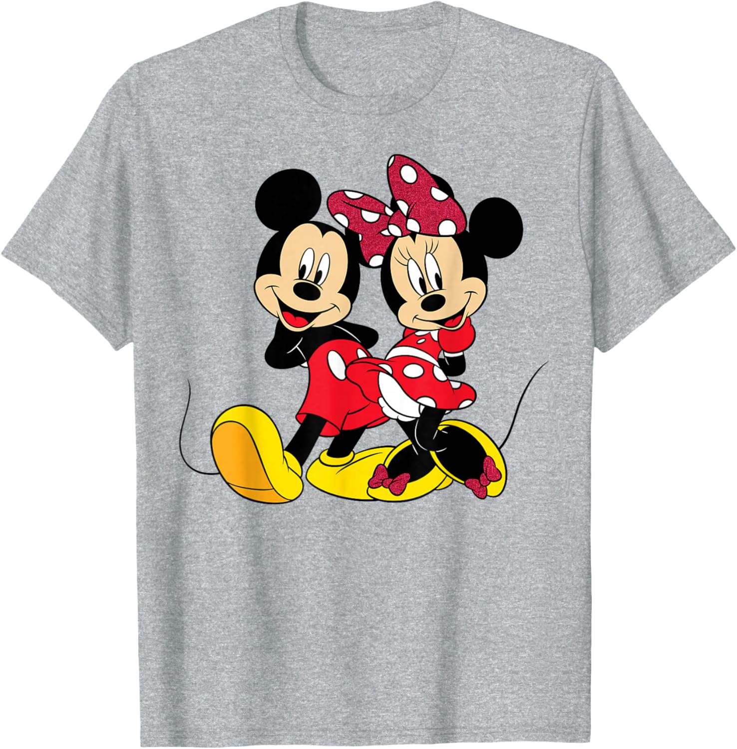 Disney Mickey and Minnie Mouse T-Shirt for Kids and Adults Fashion Fun - 2