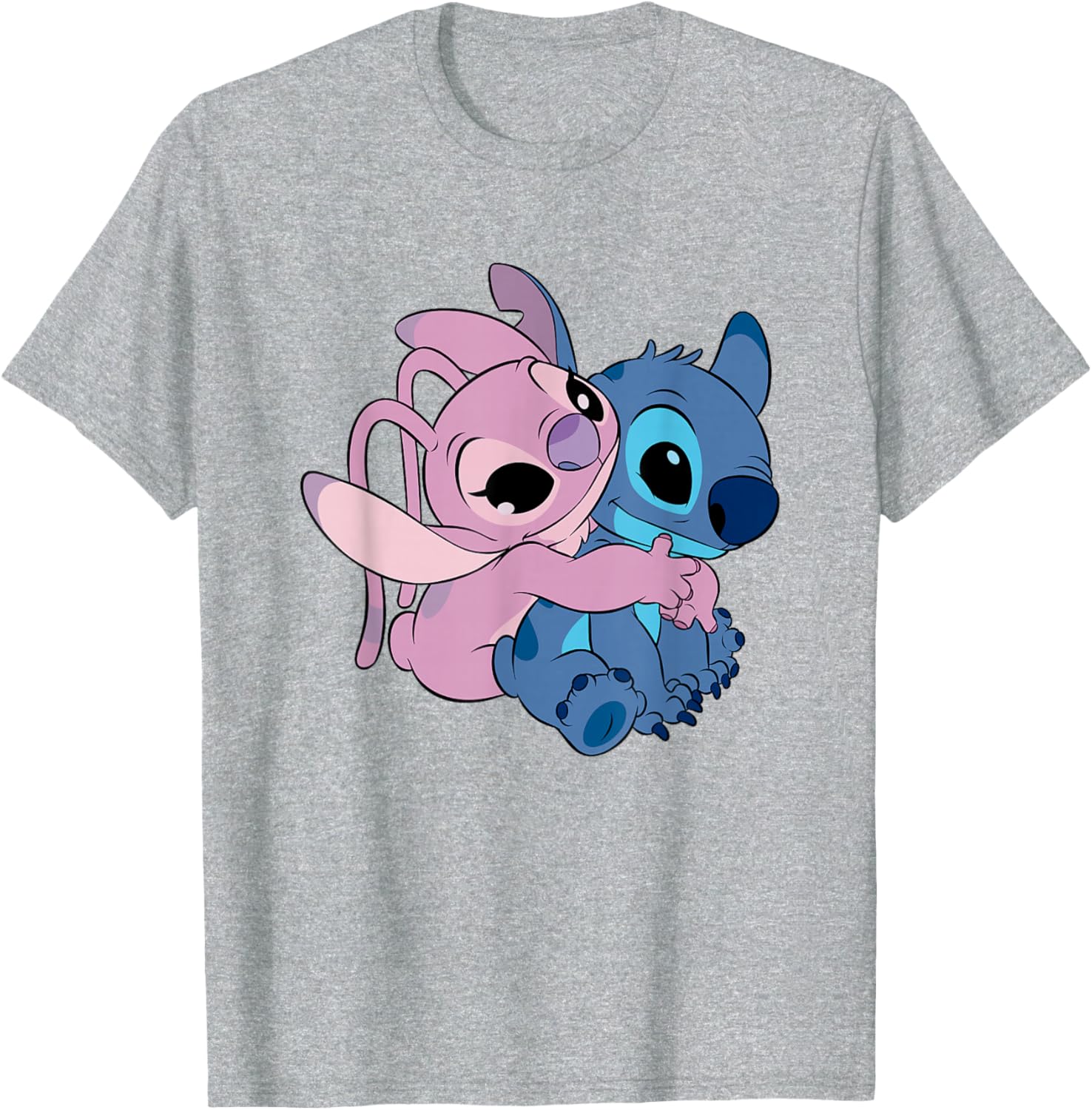 Adorable Disney Lilo and Stitch Hugging T-Shirt for Fans and Collectors - 6