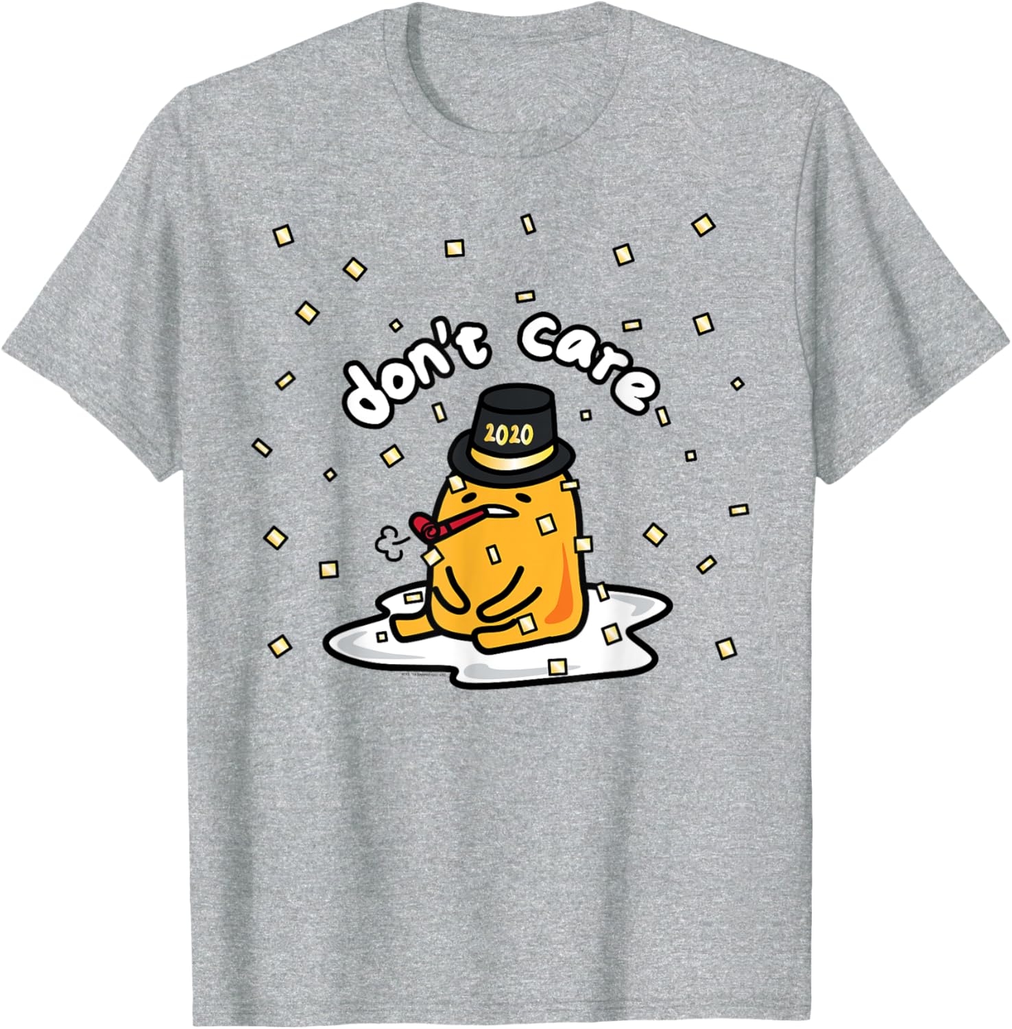 Gudetama Lazy Egg Happy New Year 2020 T-Shirt for Fun Fashion Lovers - 14