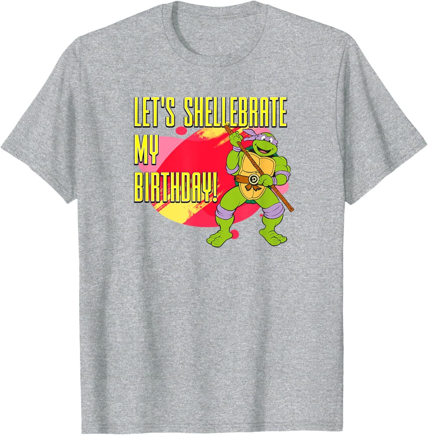 Mademark TMNT Donatello Birthday T-Shirt Perfect for Shell-ebrating! - 4