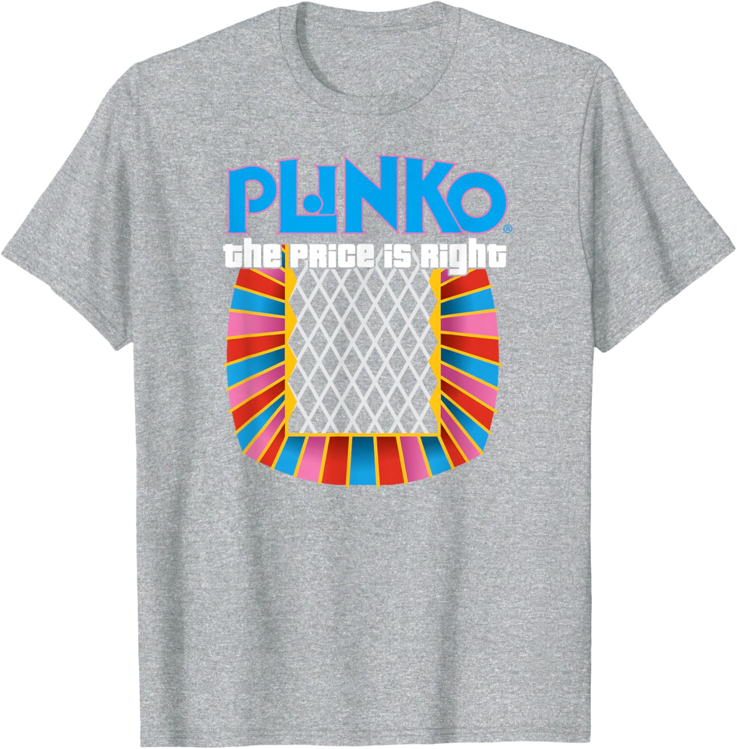 Price is Right Unisex Adults Black Plinko T-Shirt for Fun Game Lovers - 6
