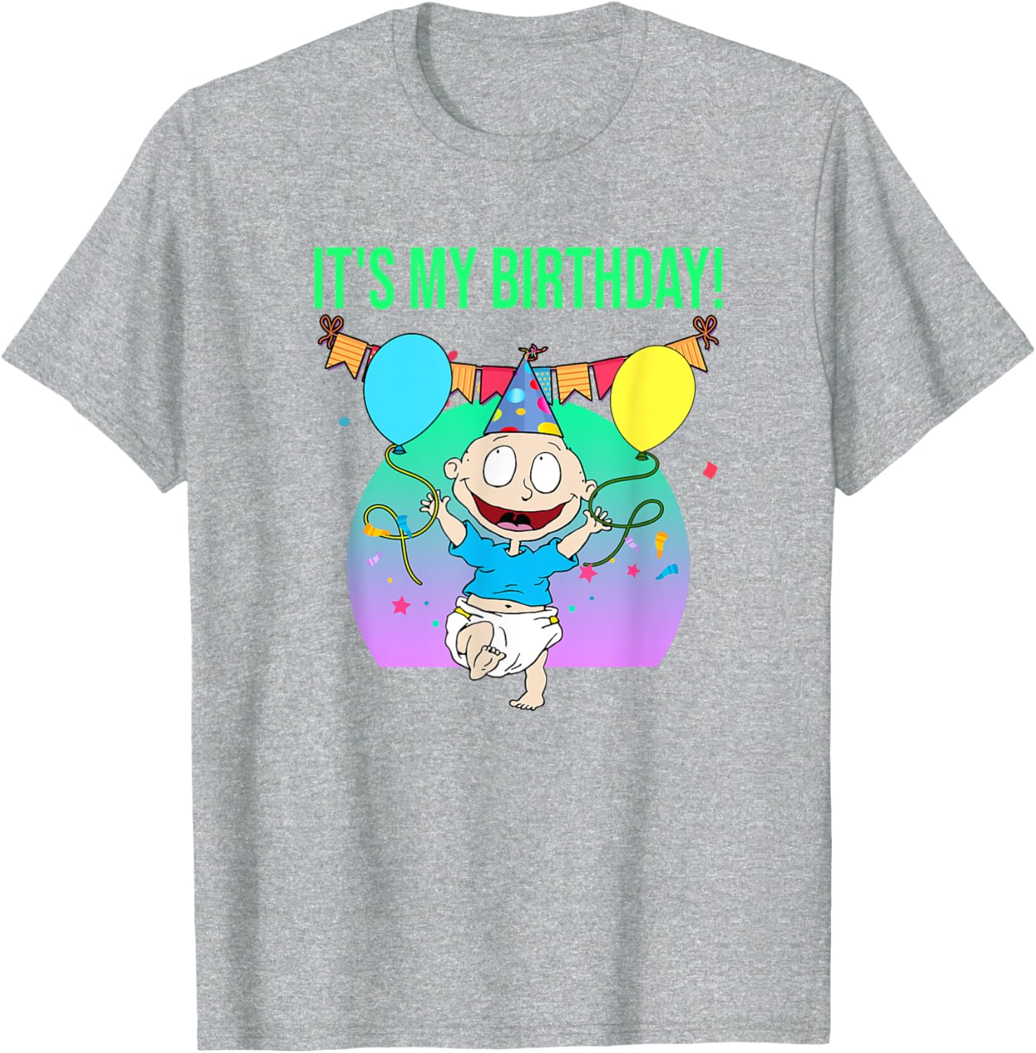 Mademark Rugrats Tommy Pickles Birthday T-Shirt for Kids and Adults - 16