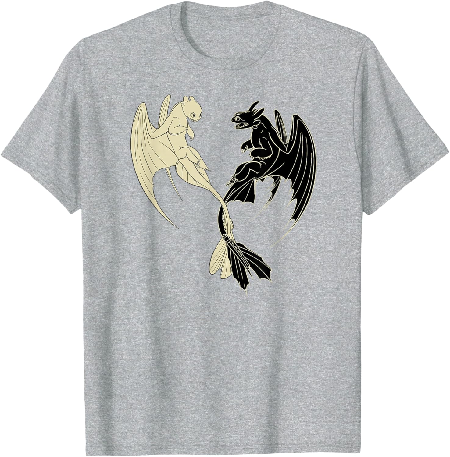 Light Fury Toothless T-Shirt from How to Train Your Dragon 3 - Fun Apparel - 11