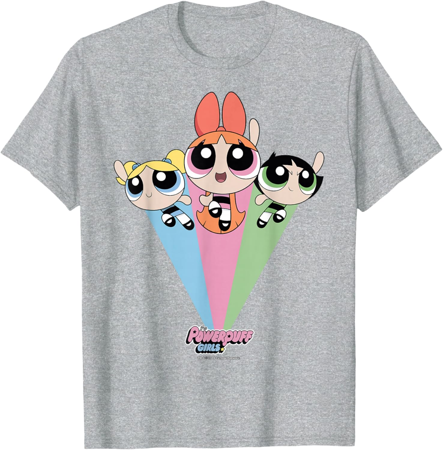 Powerpuff Girls Group Shot T-Shirt for Fans of Classic Cartoon Style - 1