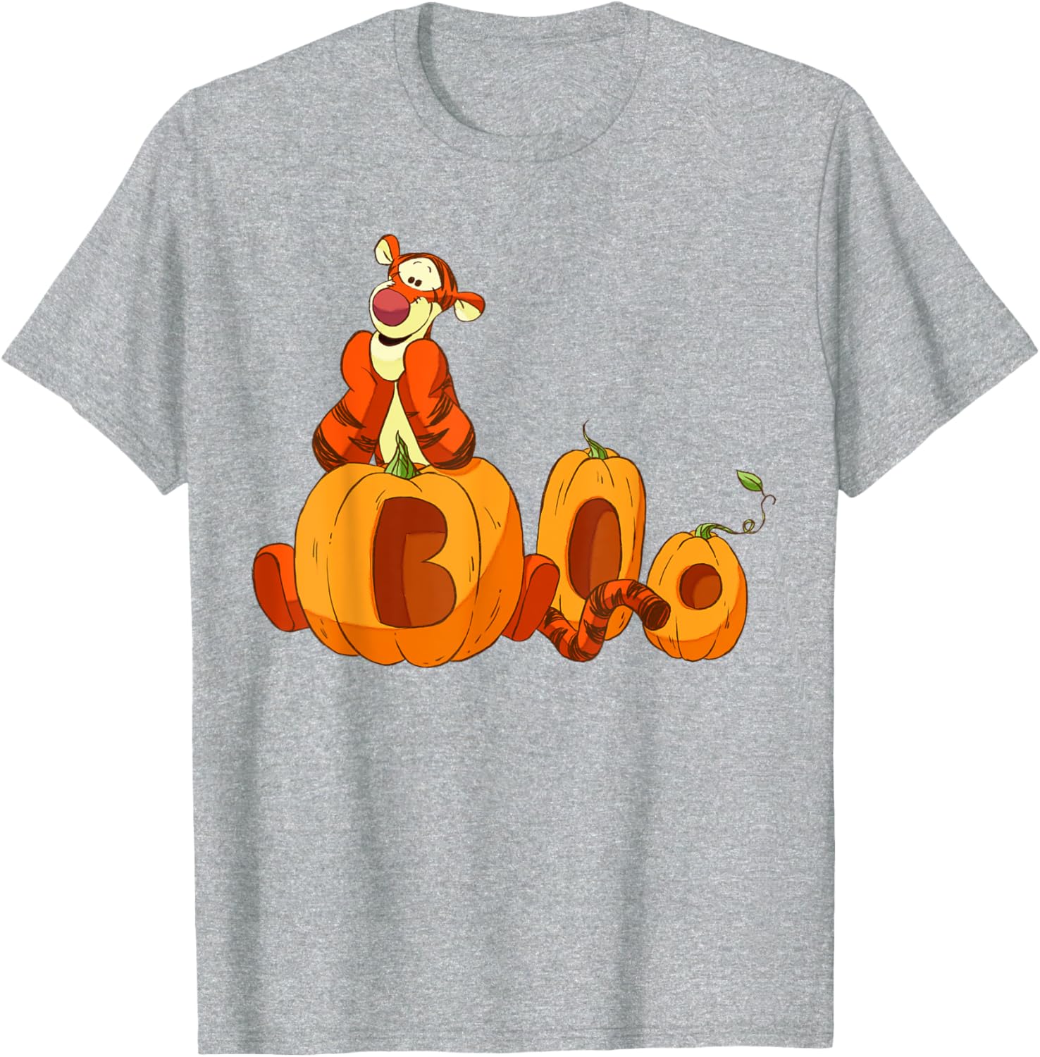 Disney Halloween Tigger Boo Pumpkin T-Shirt for Kids and Adults - 2