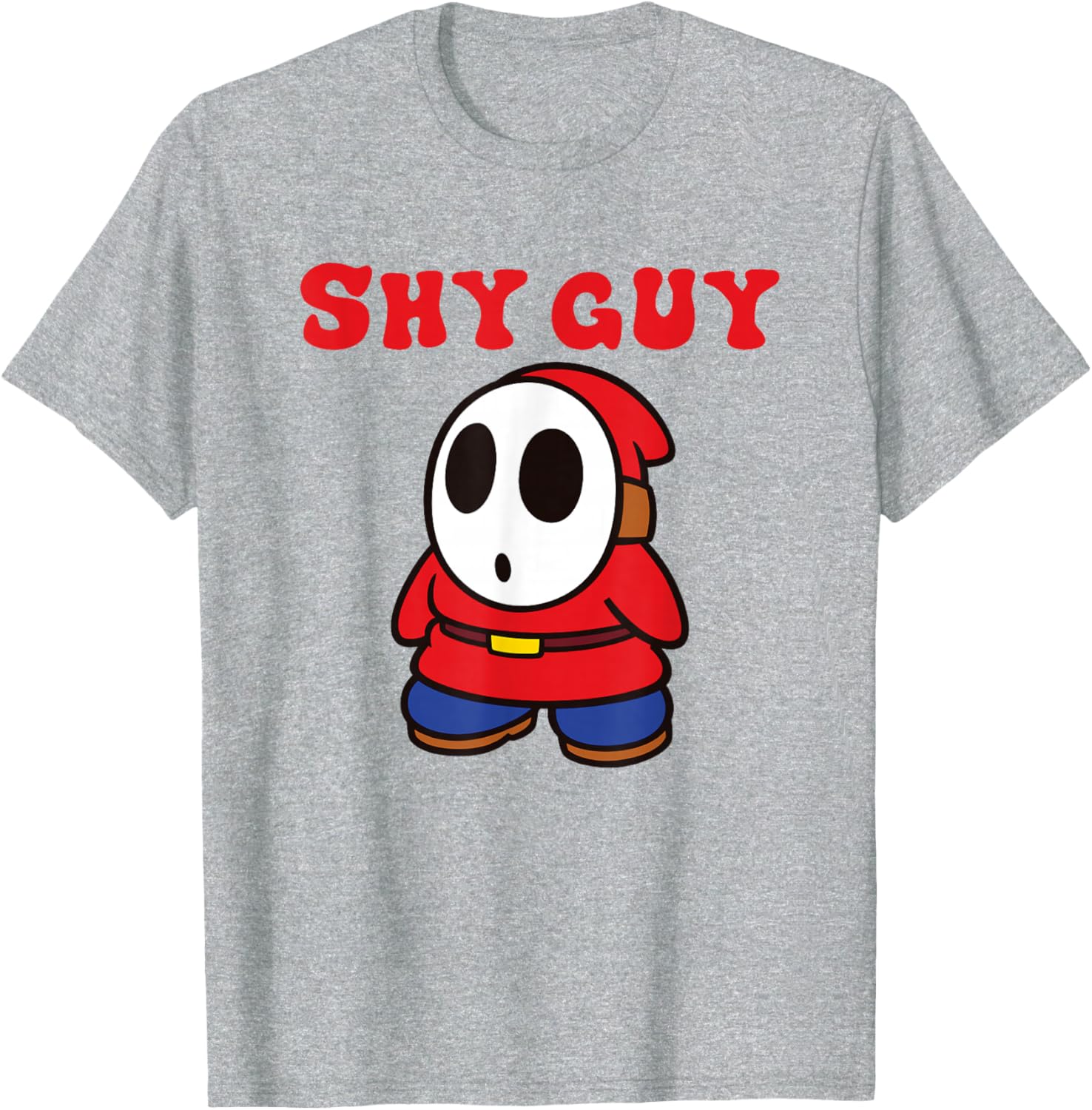 Super Mario Shy Guy Retro T-Shirt for Gamers - Nintendo Fan Apparel - 11