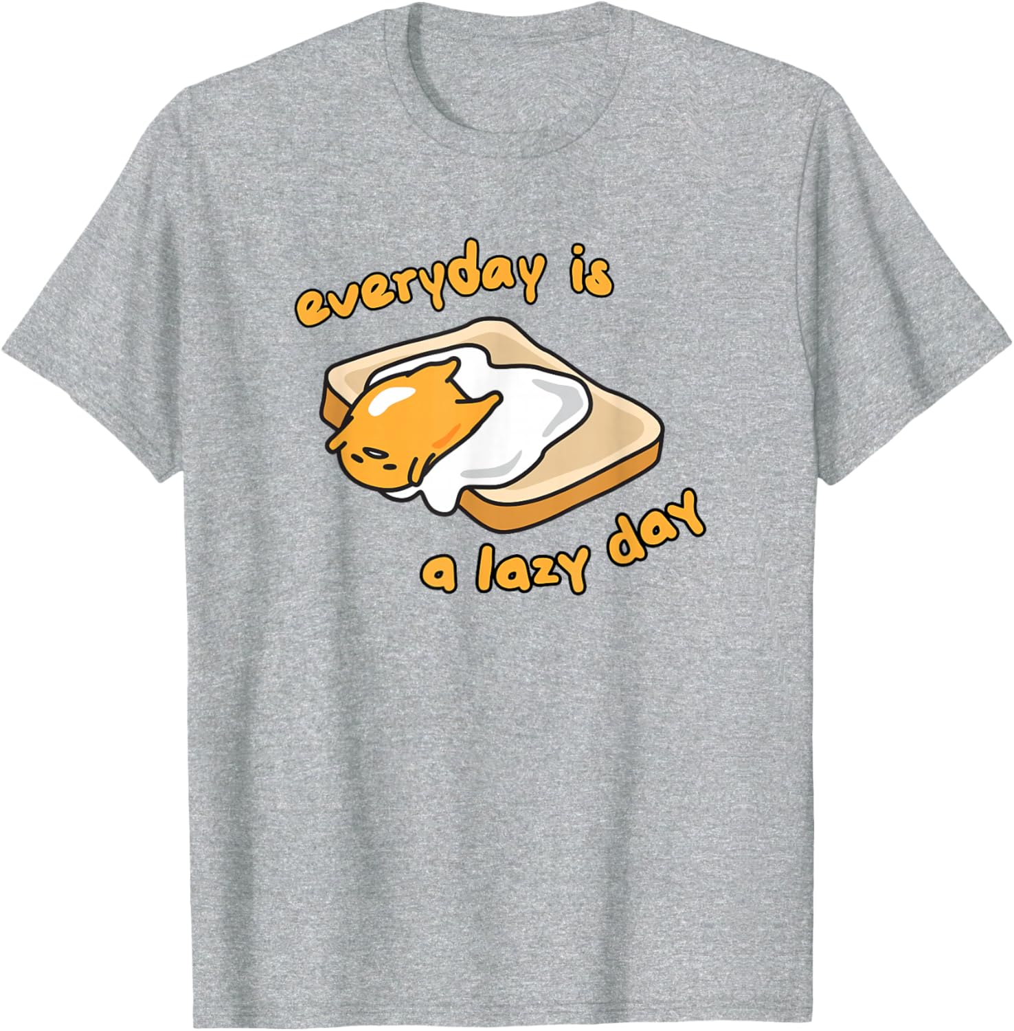 Gudetama Lazy Day T-Shirt for Relaxed Comfort and Fun Style - 16