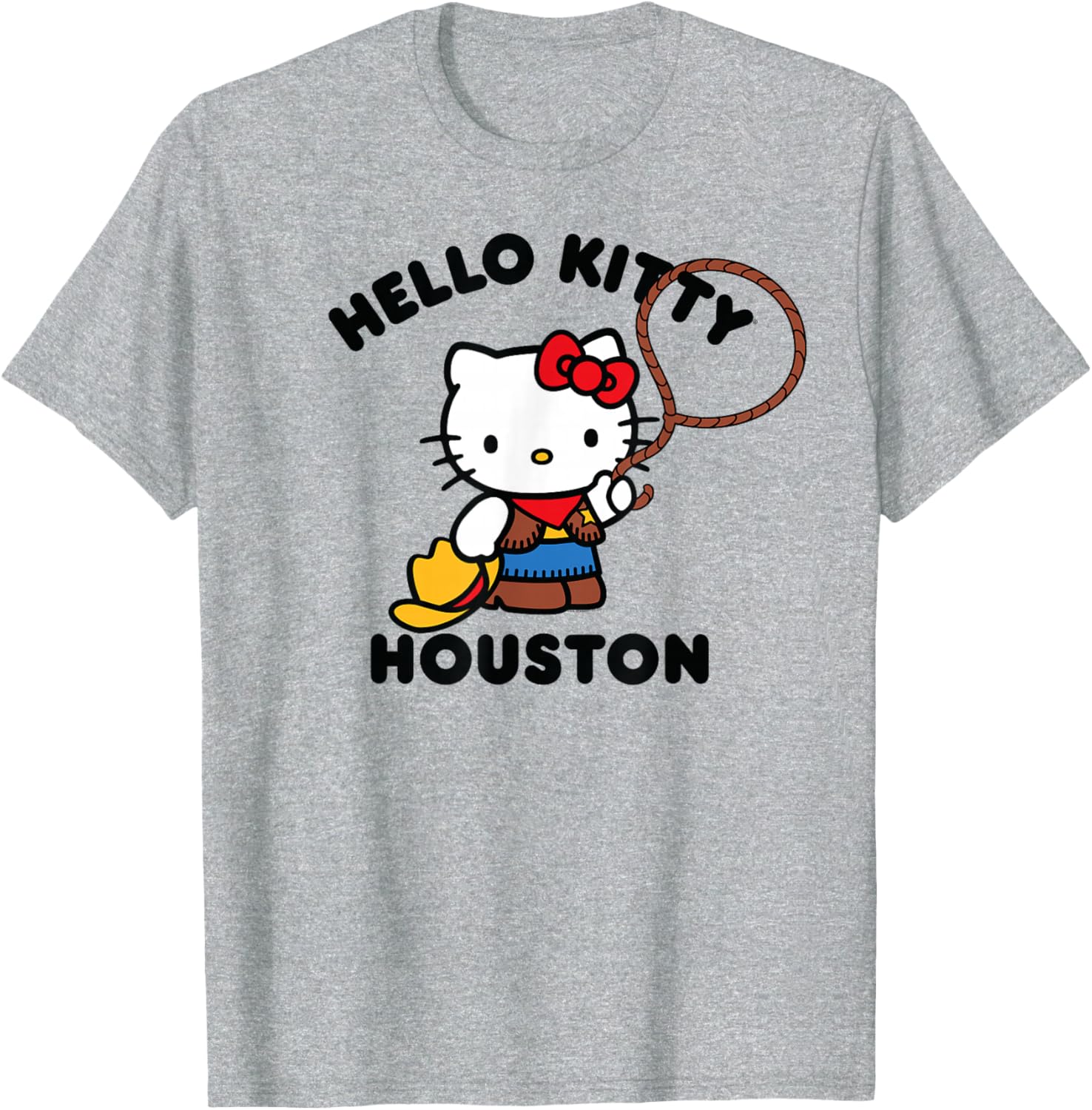 Hello Kitty Cowgirl T-Shirt Houston Texas Cute Western Apparel for Kids - 14