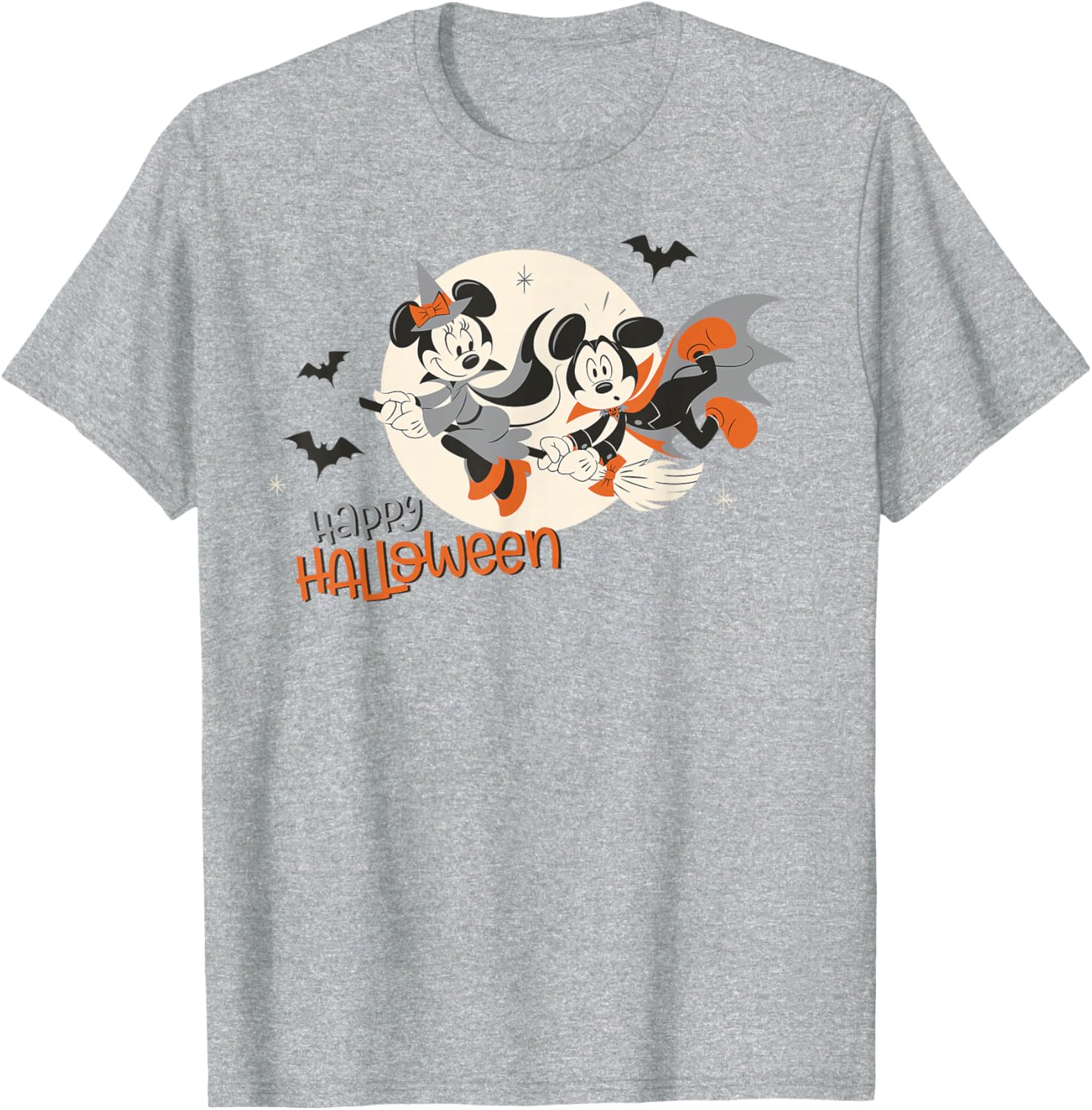 Disney Halloween Minnie and Mickey Flying T-Shirt for Kids and Adults - 5