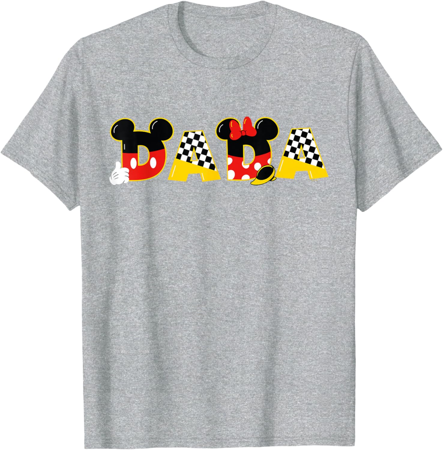 Disney Mickey Minnie Dada T-Shirt Perfect for Father's Day and Family Trips - 8