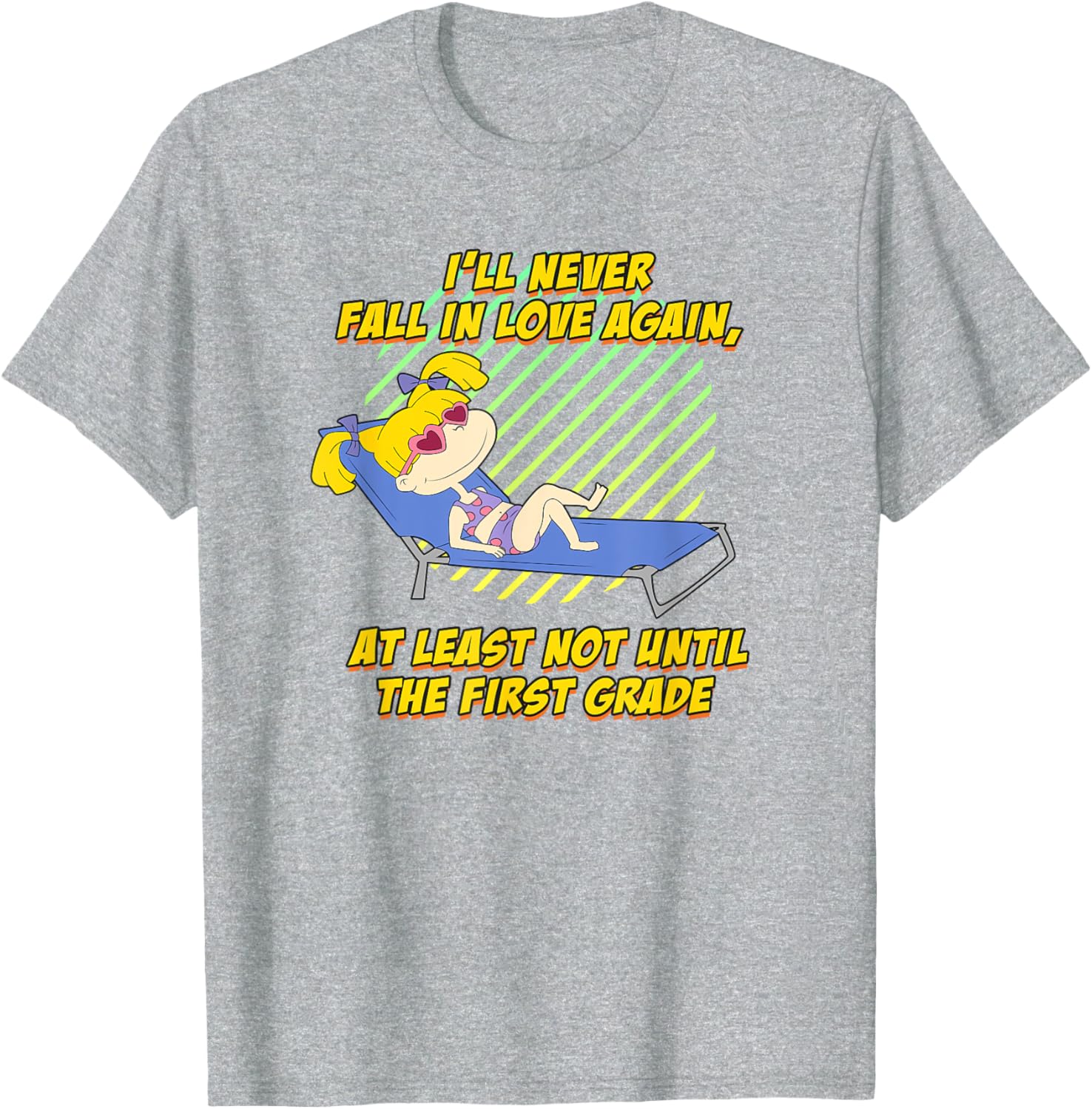 Mademark Rugrats Angelica I'll Never Fall in Love Again T-Shirt - 1