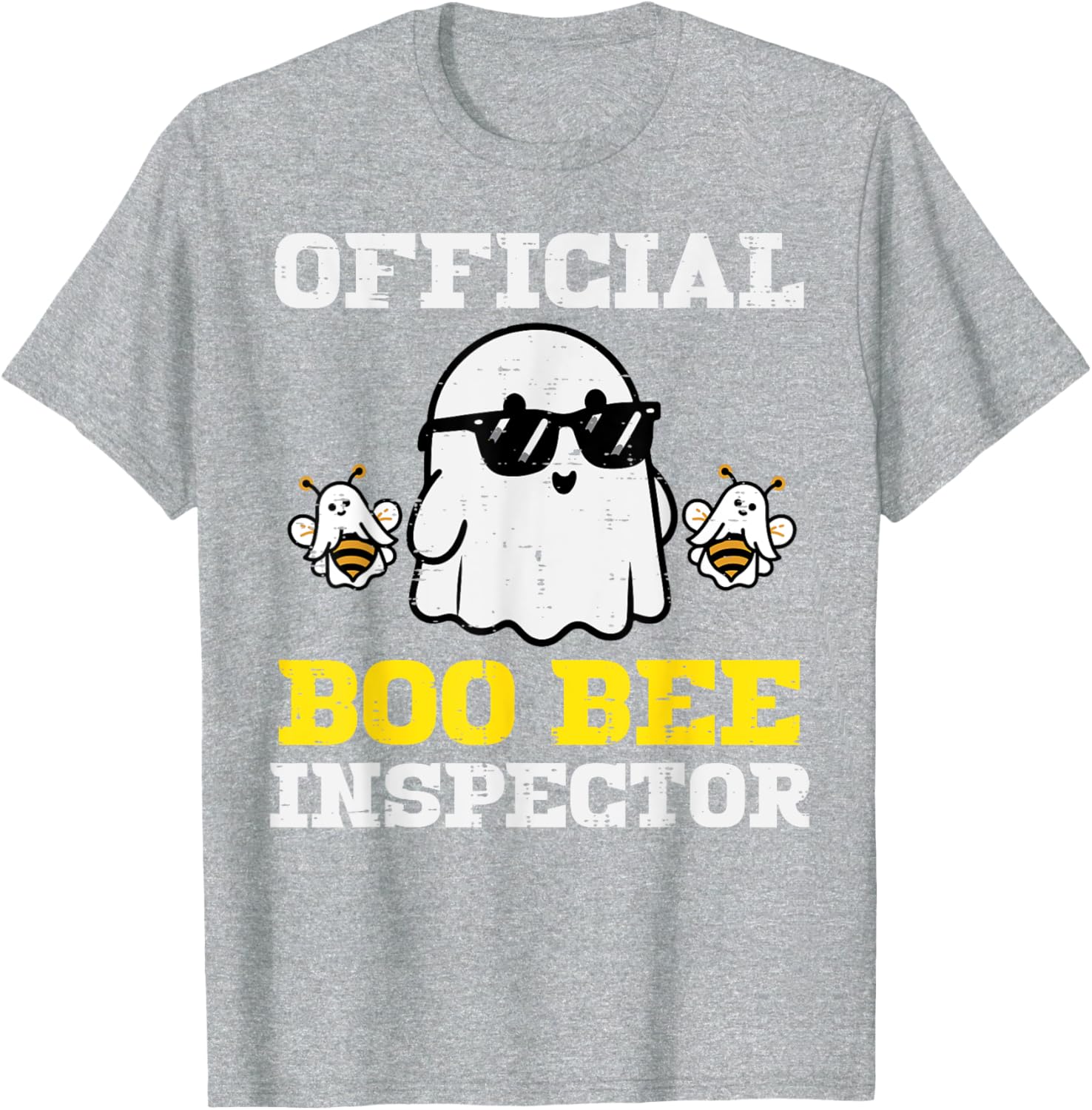 Halloween Boo Bee Inspector Funny Costume Tee for Men and Women - 14