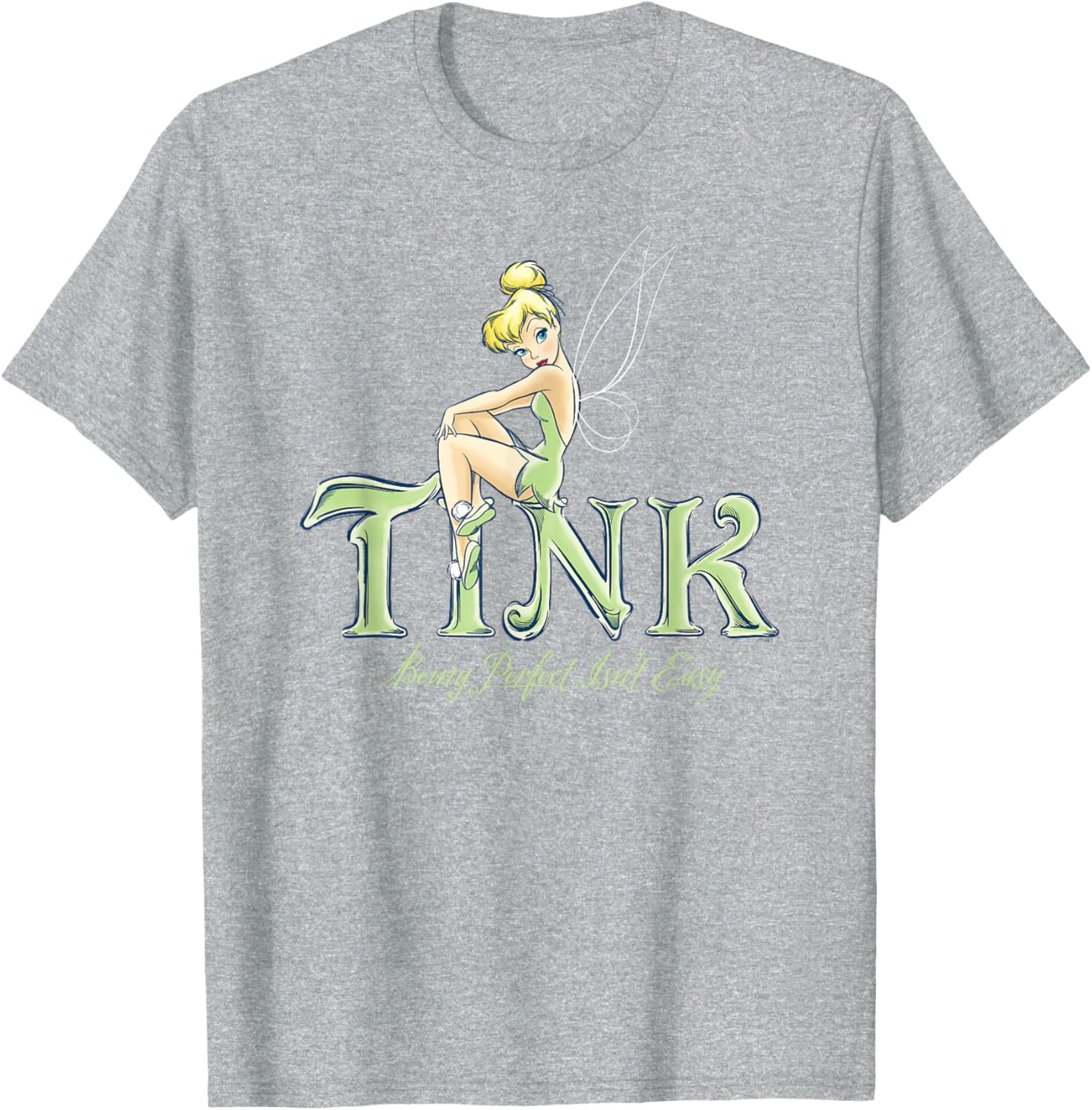 Disney Tinker Bell Perfect Isn't Easy T-Shirt - Cute Peter Pan Apparel - 2