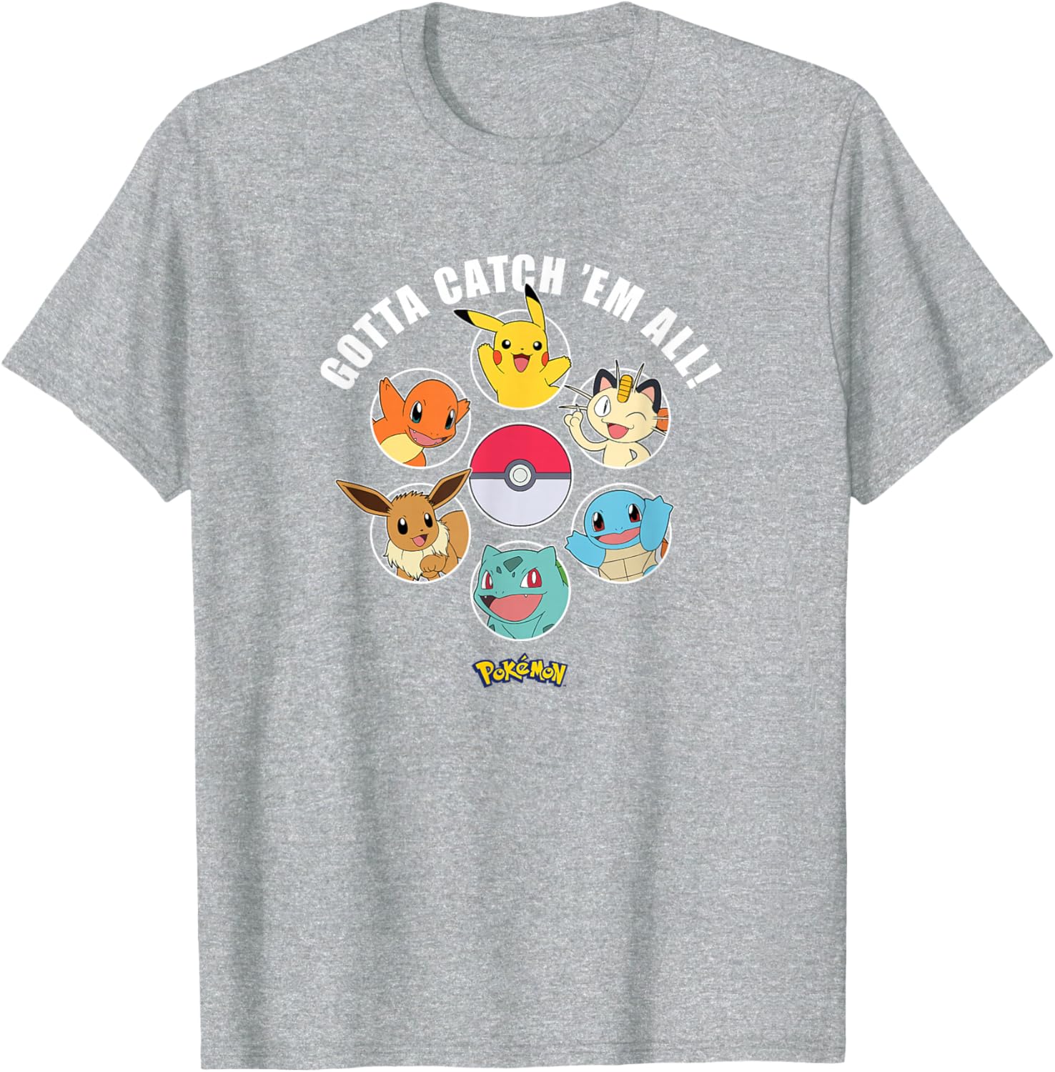 Pokémon Gotta Catch Em All Group T-Shirt for Fans and Collectors - 7