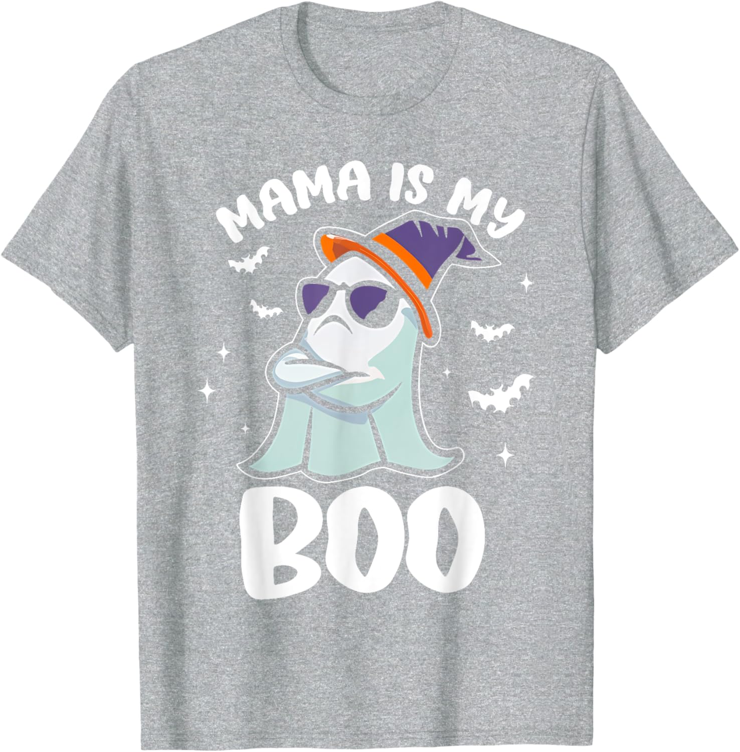 Groovy Mama Is My Boo Halloween T-Shirt for Toddlers and Kids - 12