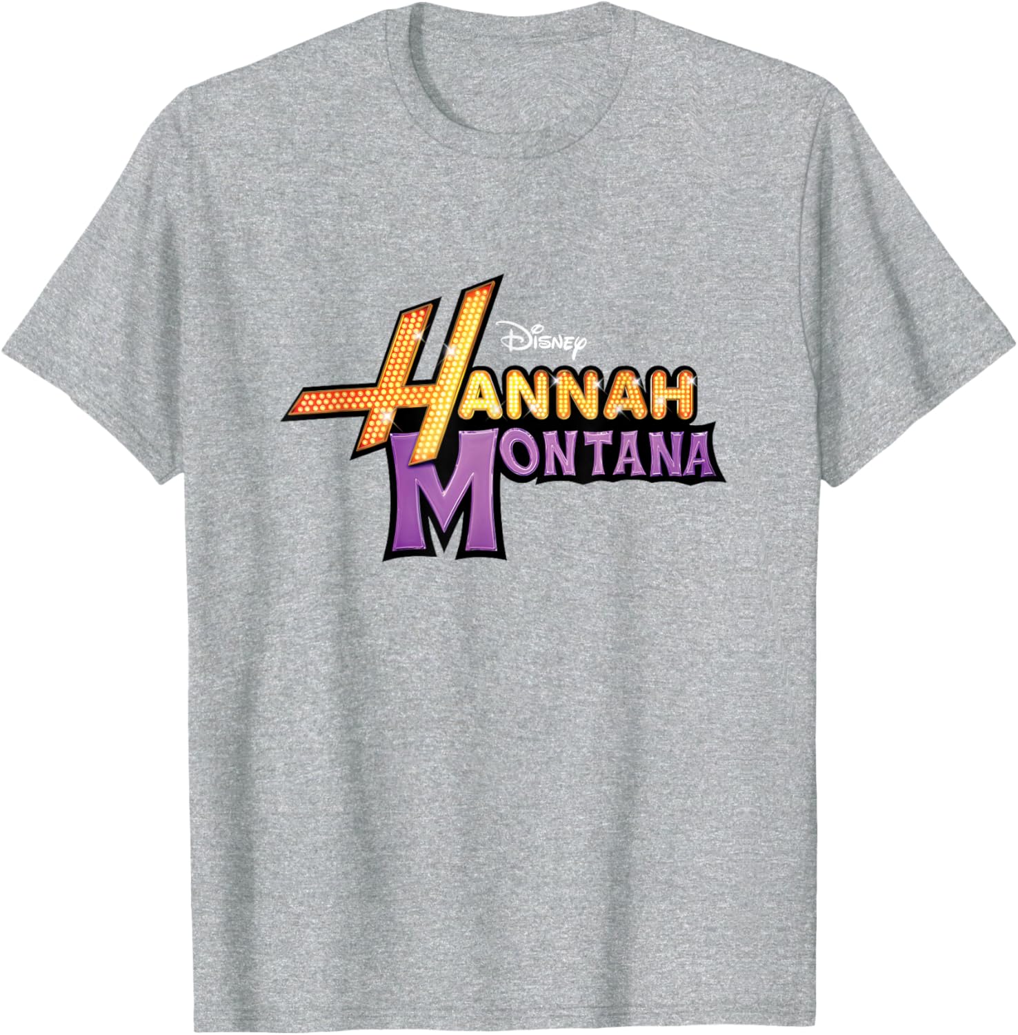 Disney Hannah Montana Big Logo T-Shirt for Classic Fans and Style - 11