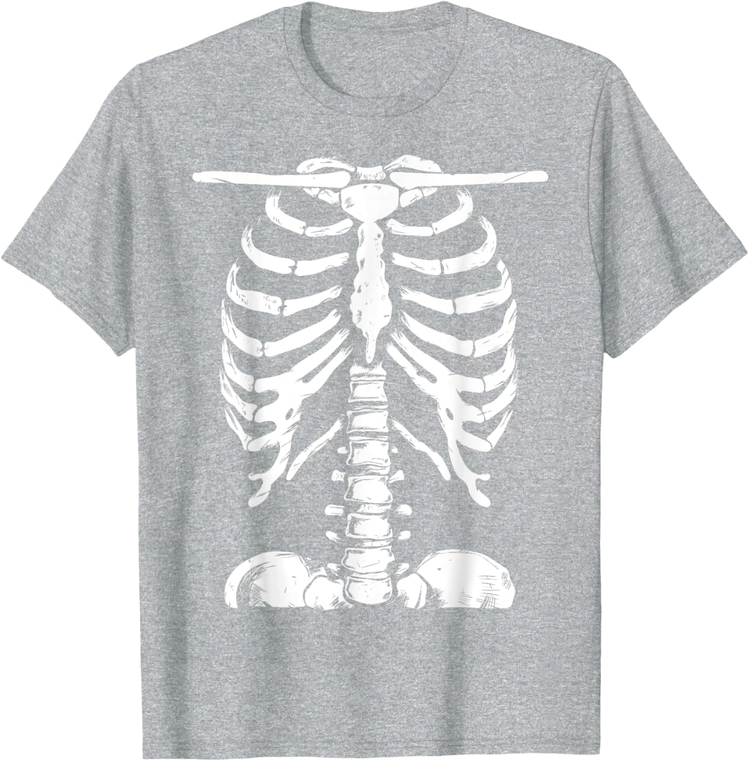 Skeleton Rib Cage Halloween T-Shirt for Men and Women Perfect Costume - 15