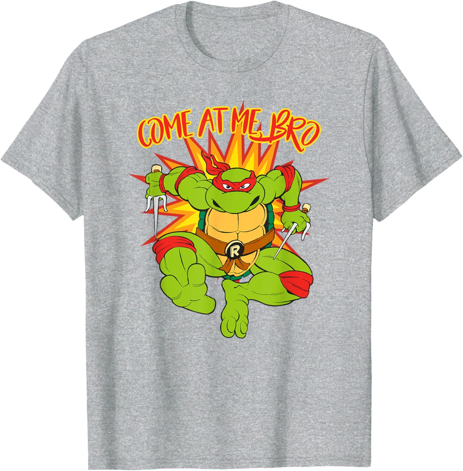 Mademark x TMNT Raphael Come at Me Bro T-Shirt for Fans and Collectors - 2
