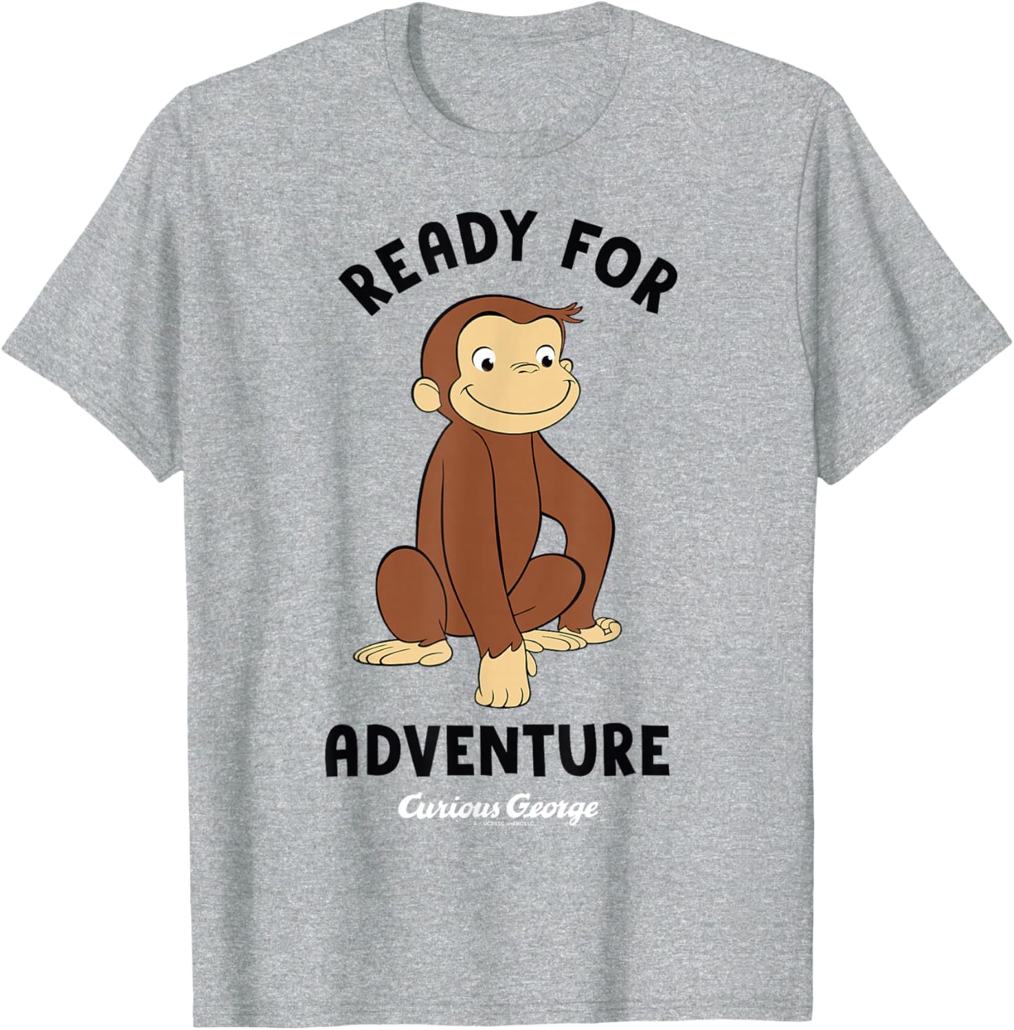 Curious George Adventure T-Shirt Featuring Smiling George - Fun Apparel - 10