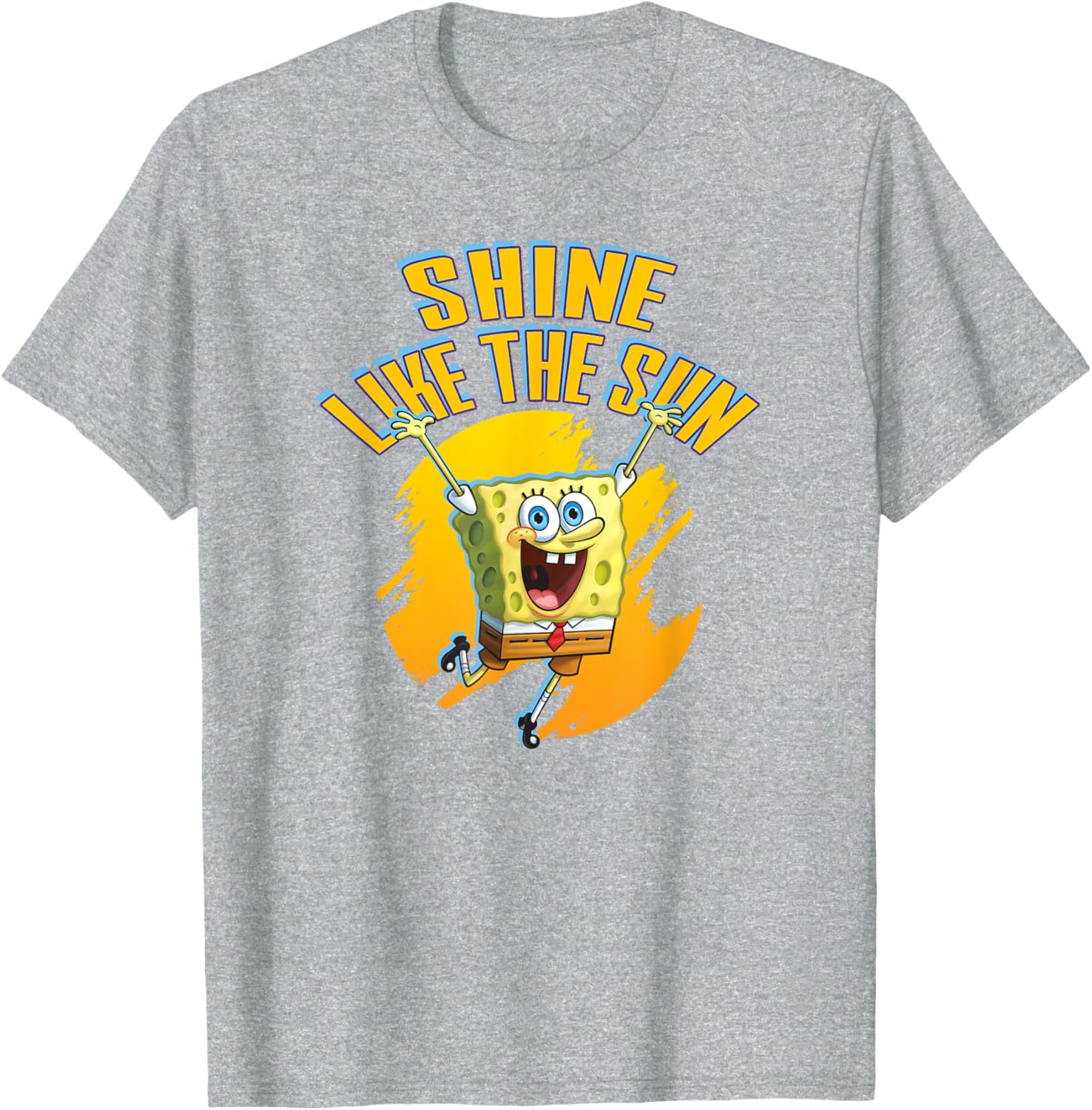Mademark SpongeBob SquarePants Shine Like the Sun T-Shirt for Fans - 4