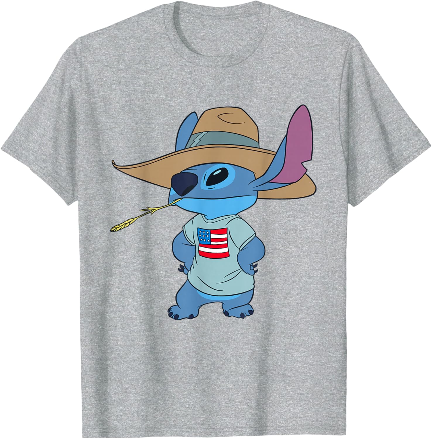 Disney Lilo and Stitch Americana T-Shirt for Fun Summer Style - 3