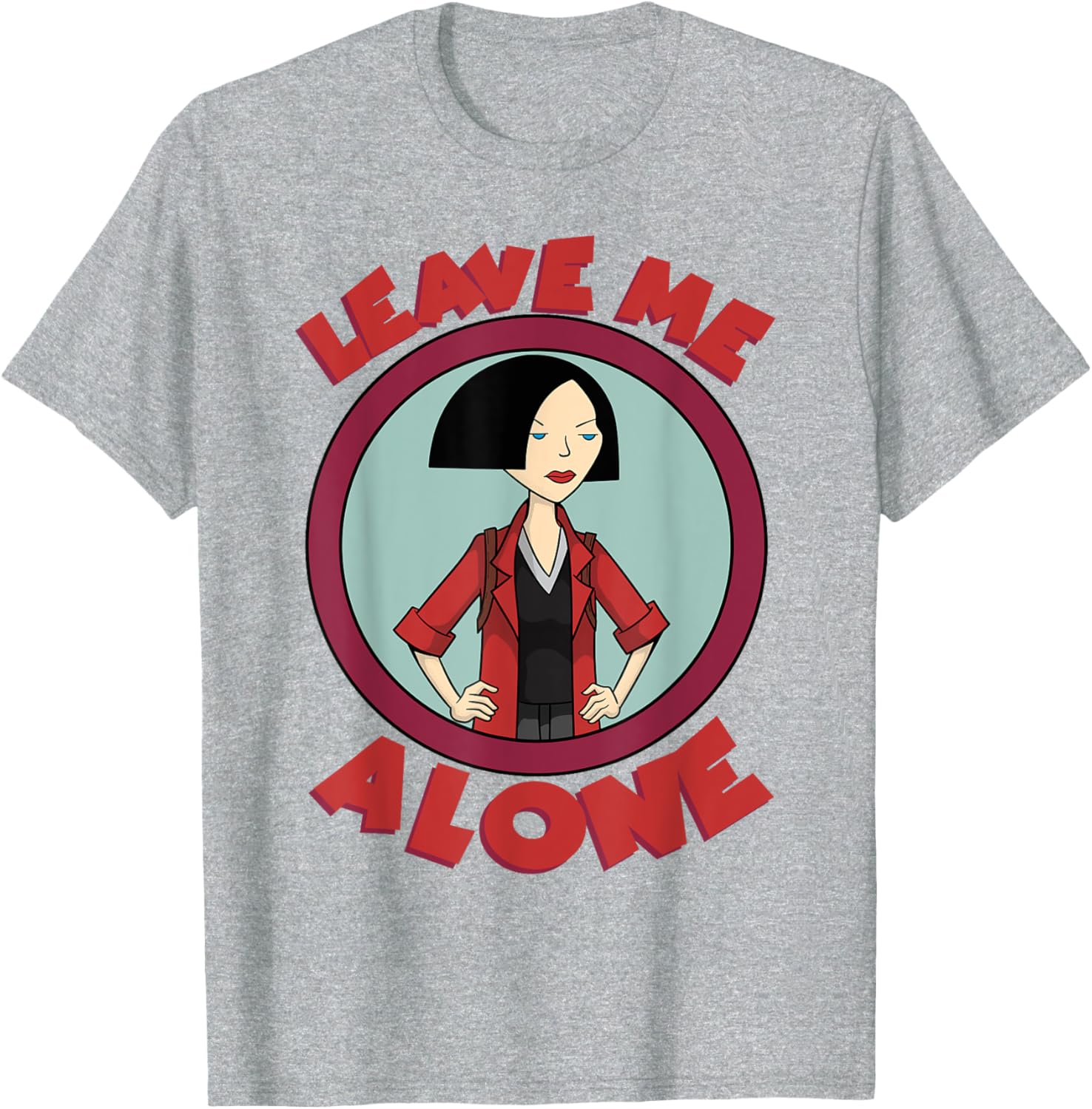 Mademark x Daria Jane Lane Leave Me Alone T-Shirt for Fans and Fashionistas - 8