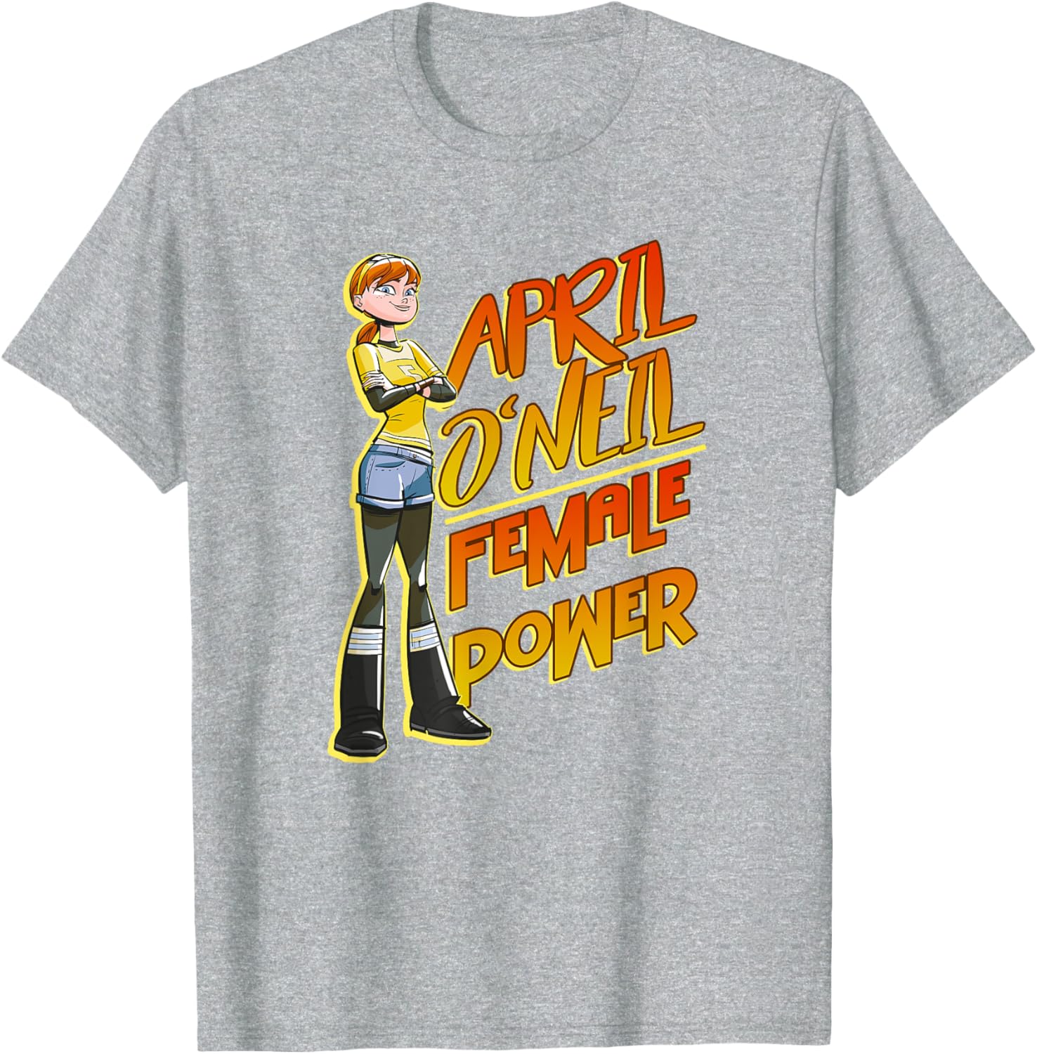 Mademark Teenage Mutant Ninja Turtles April O'Neill Women's T-Shirt - 7