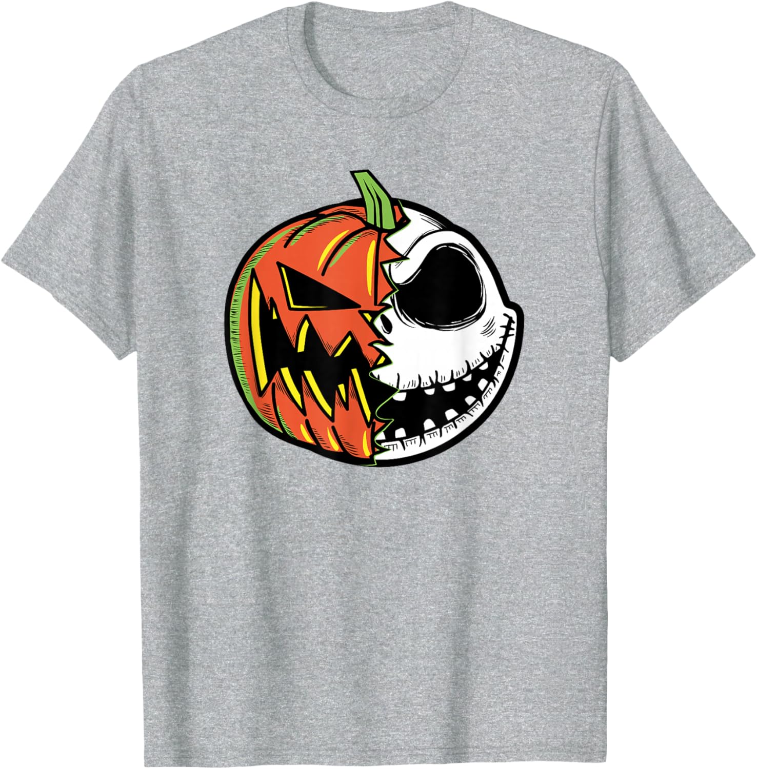 Nightmare Before Christmas Pumpkin Face T-Shirt for Fans and Fashion Lovers - 8