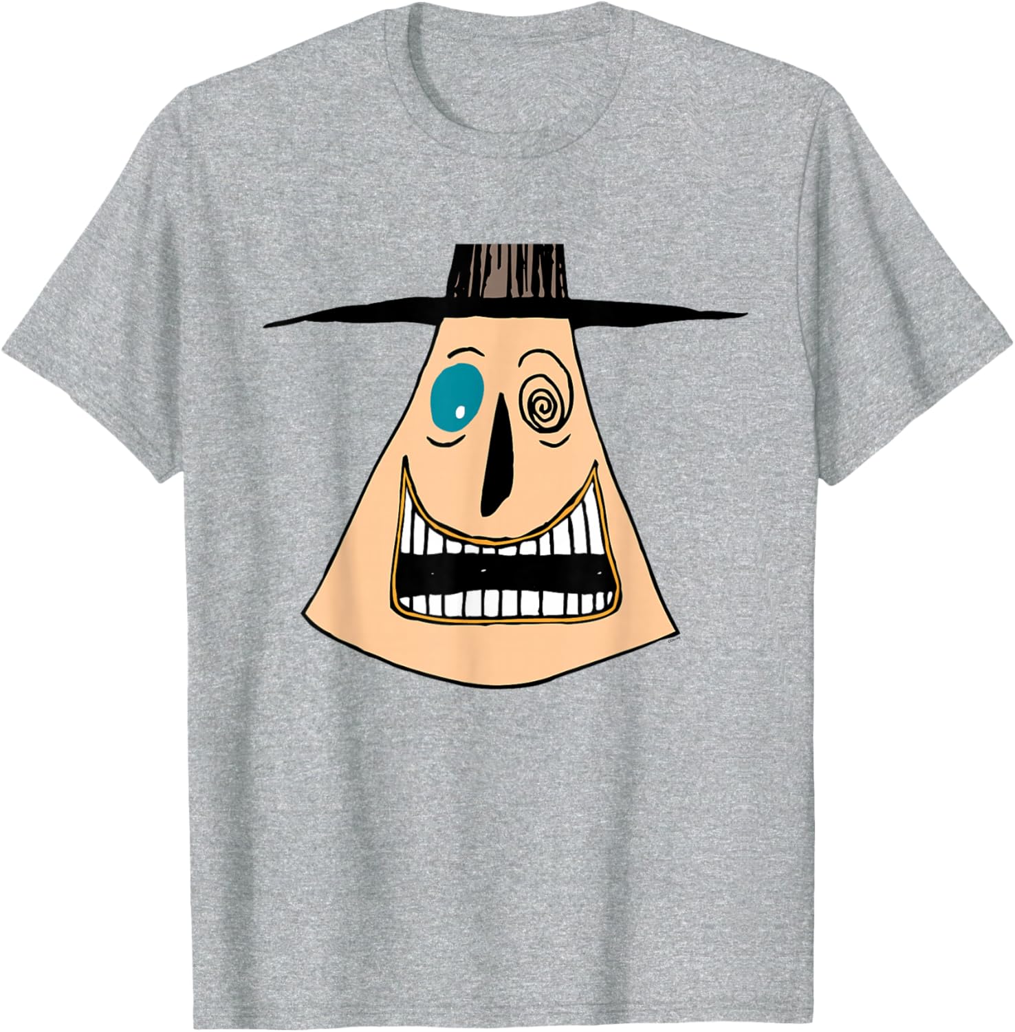 Disney The Nightmare Before Christmas Mayor Big Face T-Shirt for Fans - 2