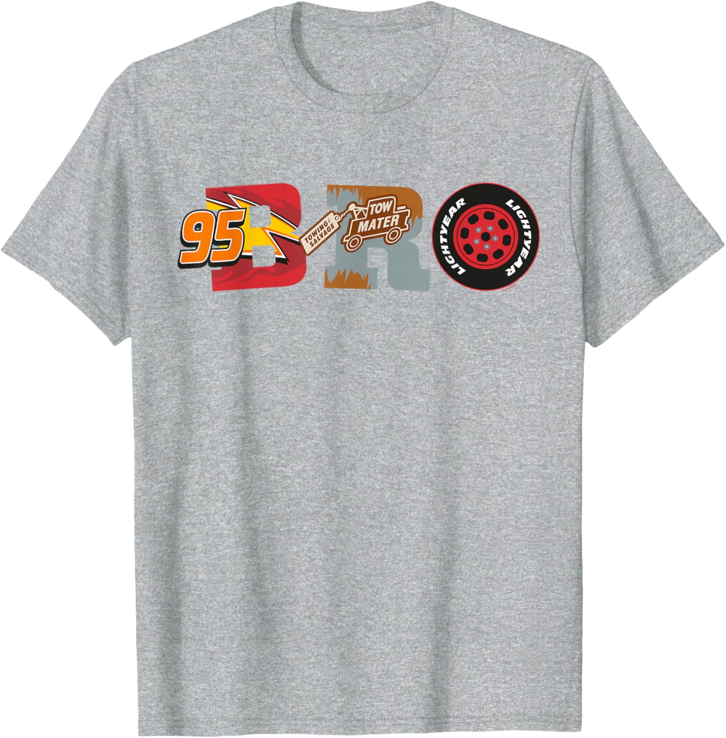 Disney Pixar Cars Matching Brother Family Trip T-Shirt for Kids - 12