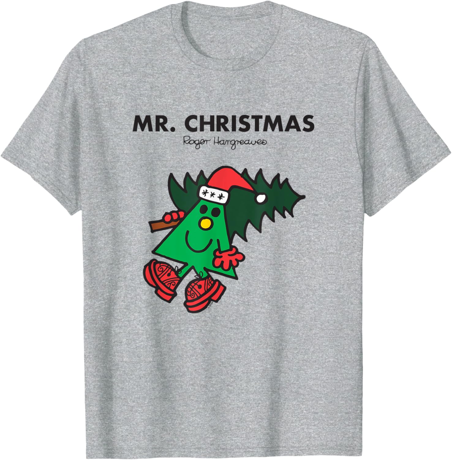 Mr. Men Mr. Christmas T-Shirt Fun Holiday Apparel for Kids and Adults - 8