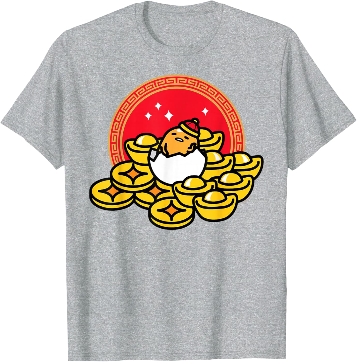 Gudetama the Lazy Egg Lunar New Year T-Shirt for a Festive Celebration - 17