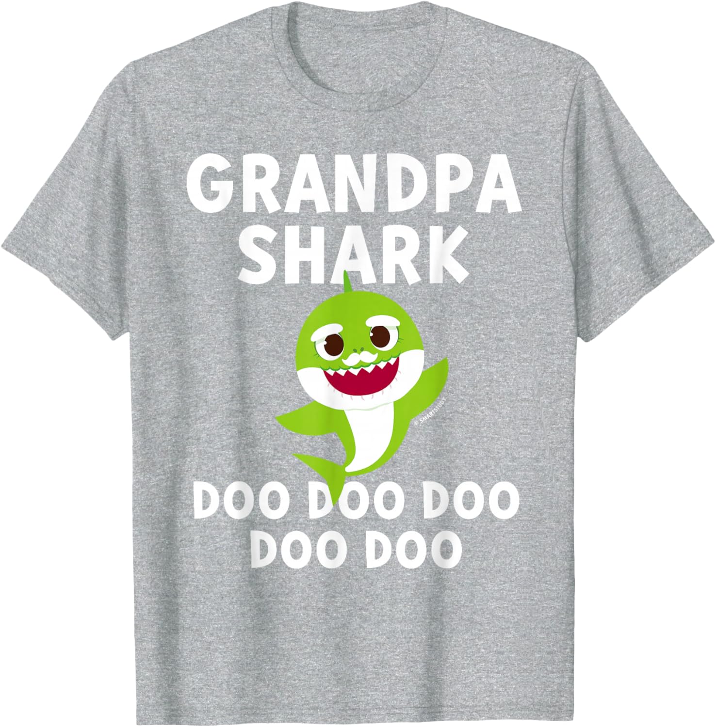 Pinkfong Grandpa Shark Official T-Shirt Fun Cute Kids Apparel - 6